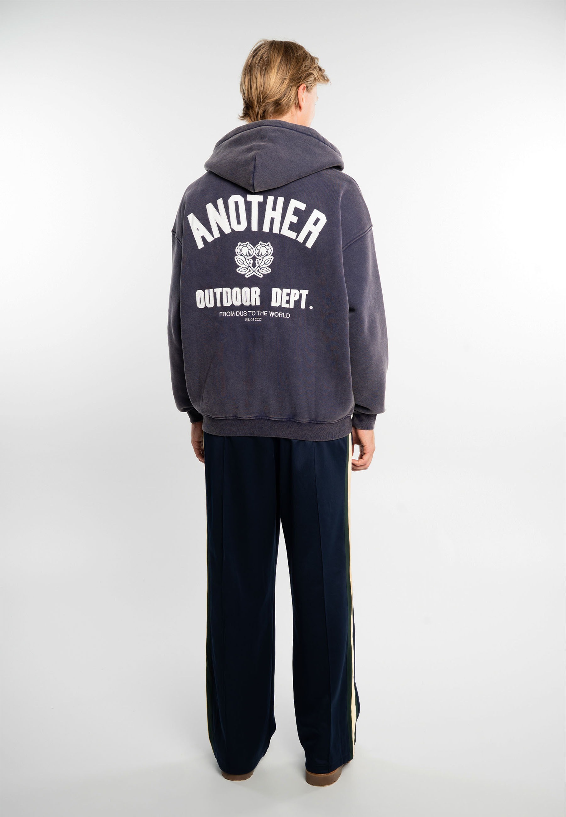 Another Cotton Lab Neopren-Hoodie »Another Cotton Lab Another Outdoor Dept. Washed Zip Hoodie« 1
