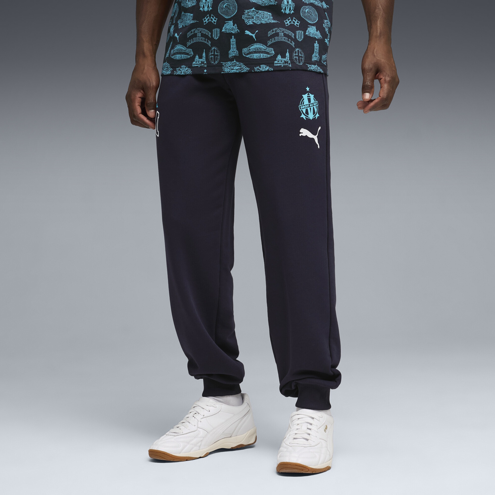 PUMA Sporthose "Olympique de Marseille FtblCulture Jogginghose Herren" günstig online kaufen