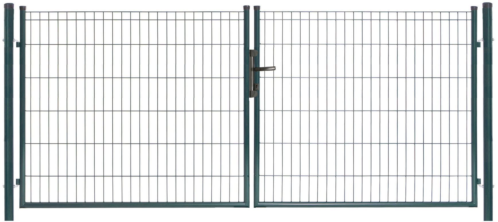 KRAUS Zaundoppeltür »Dino ProDS«, BxH: 300x123 cm, Komplett inkl. Torpfosten Ø 6 cm kaufen