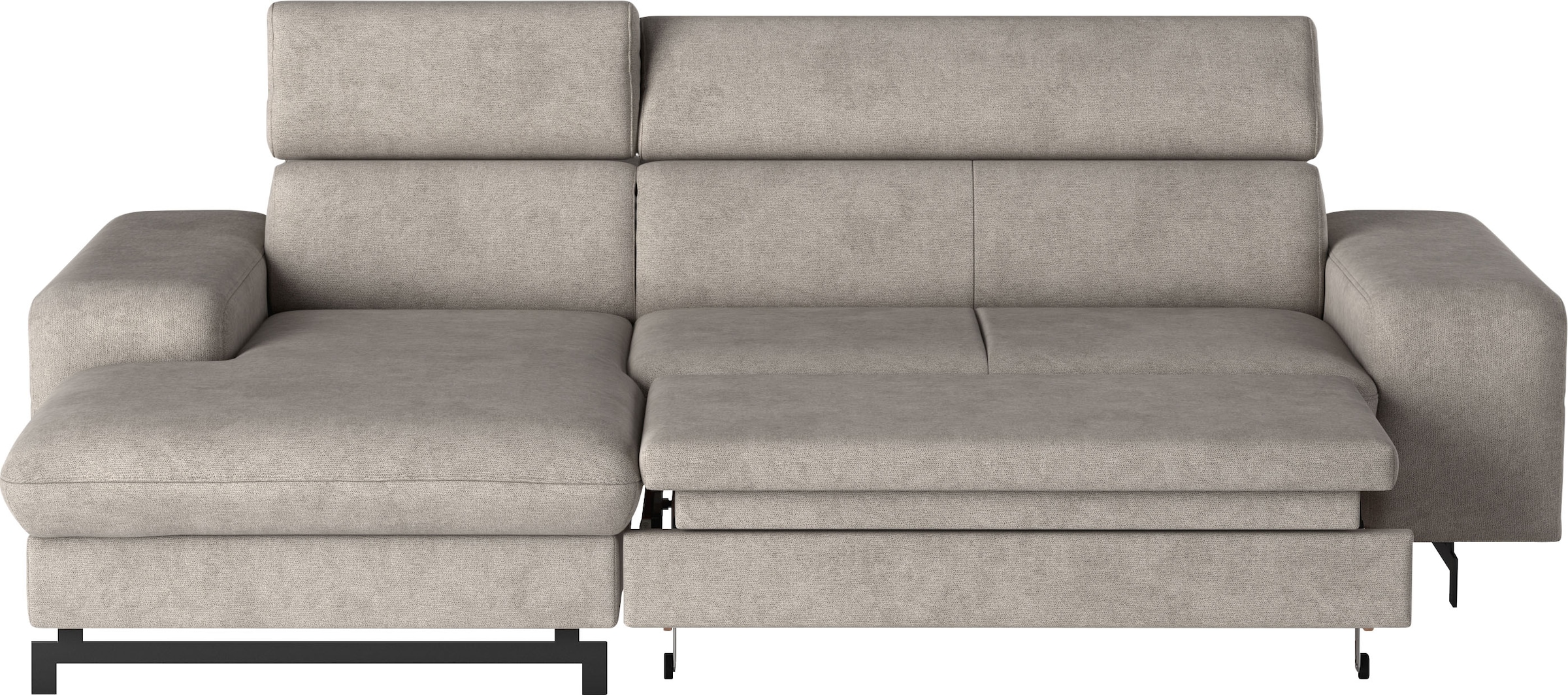 COTTA Ecksofa »Emma L-Form«, mit Kopfteilverstellung, wahlweise mit Bettfunktion & Bettkasten