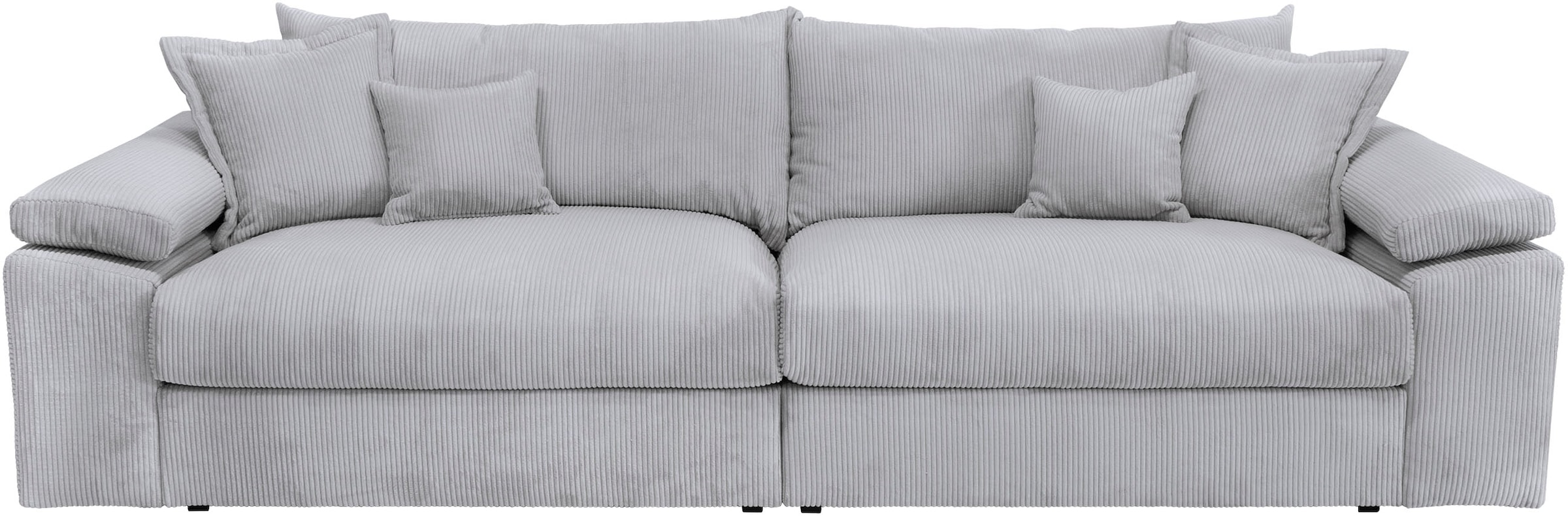 Home affaire Big-Sofa »Soft&Cosy XXL«, Mega Sofa, in Cord, inklusive Kissen