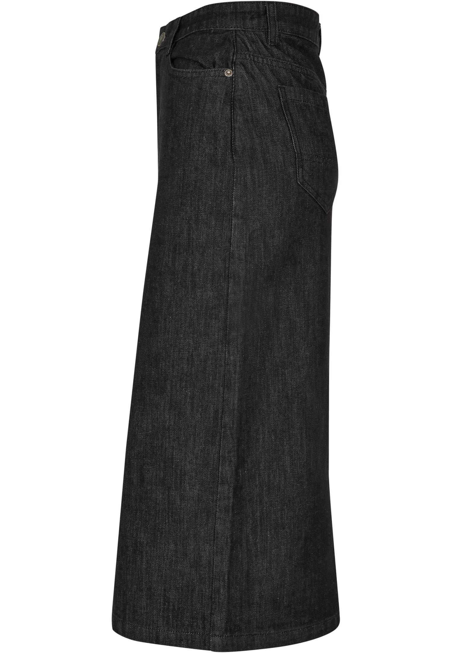 URBAN CLASSICS (1 Ladies tlg.) Denim | »Damen Jerseyrock BAUR Midi für kaufen Skirt«