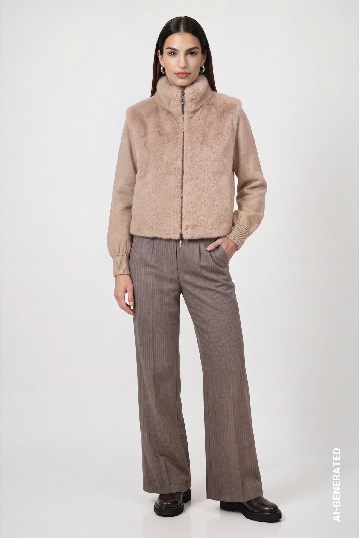 Monari Strickjacke Regular fit mit Stehkragen