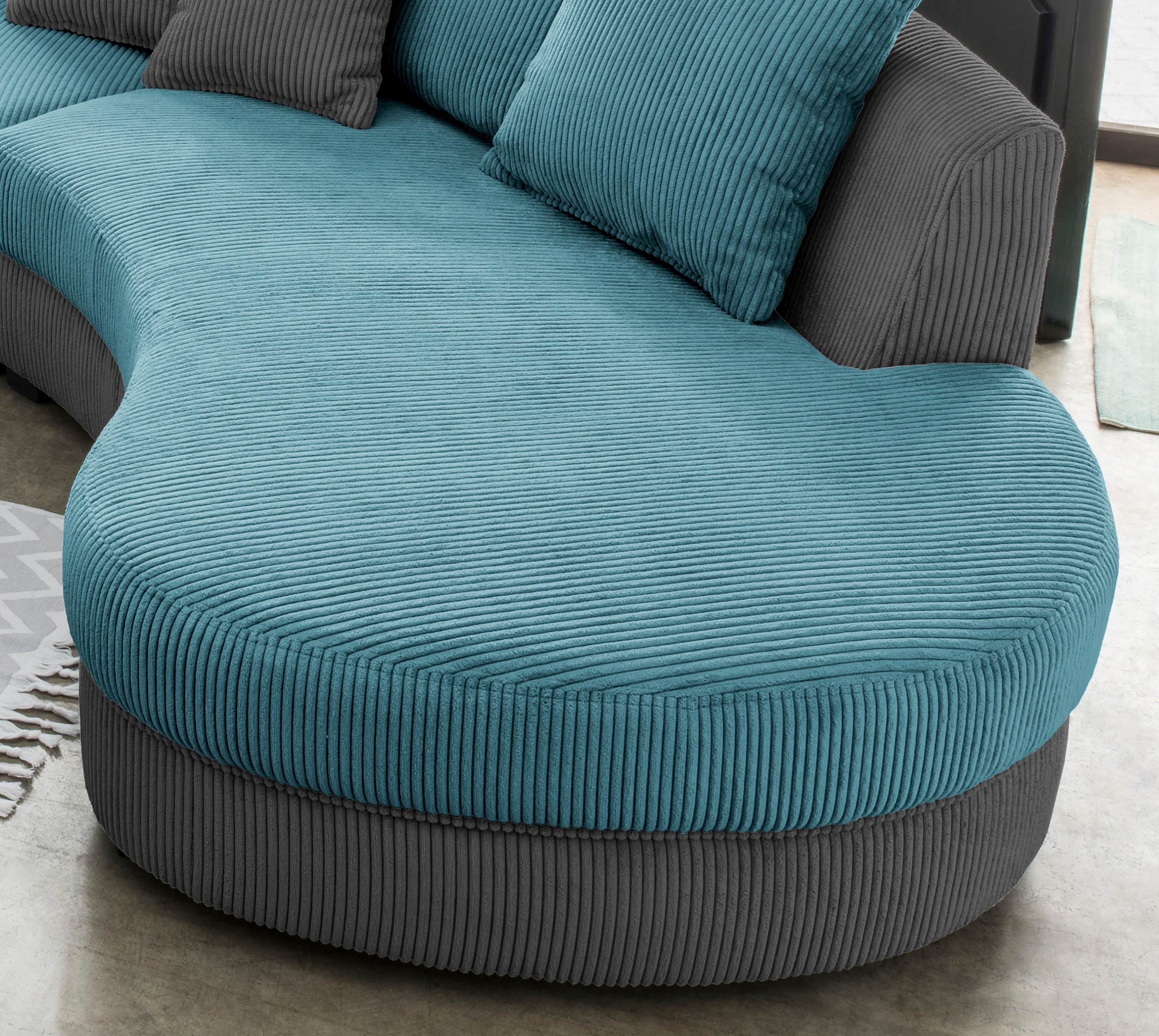 INOSIGN Ecksofa »Limoncello organische Formensprache, OTTOs Choice, L-Form«, ergonomische Form
