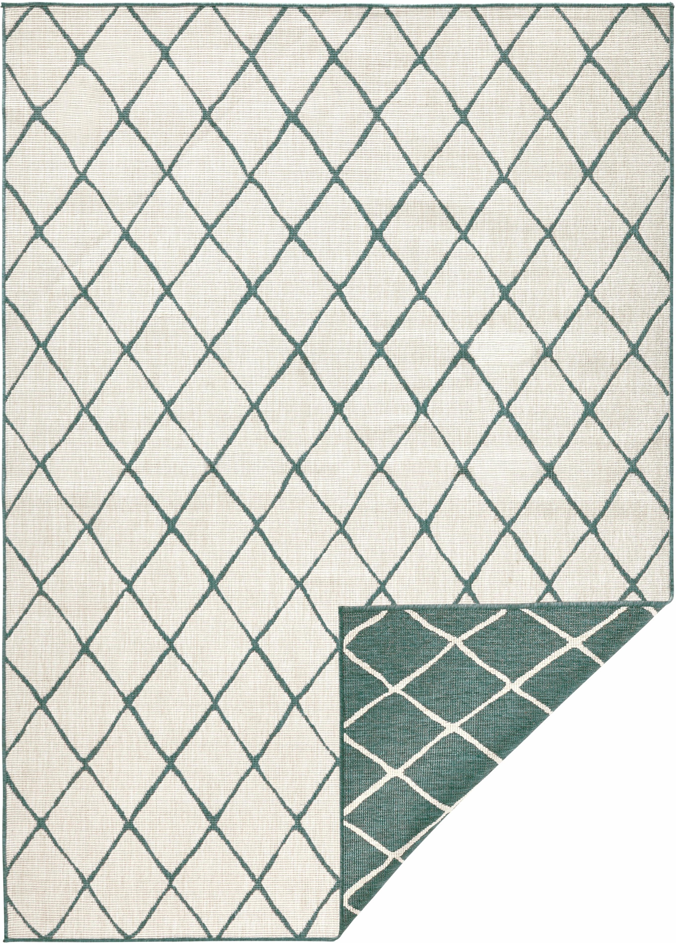 NORTHRUGS Teppich »Malaga Wendeteppich«, rechteckig, In-und Outdoor geeignet, Robust,... kaufen