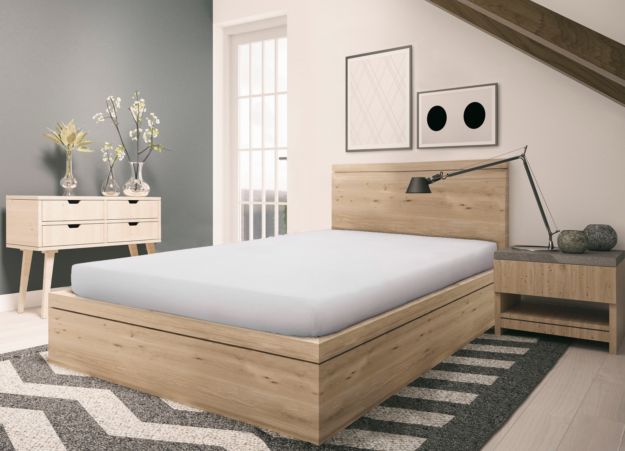 SETEX Spannbettlaken "Feinbiber in Gr. 70x140, 90x200, 140x200 oder 180x200 günstig online kaufen