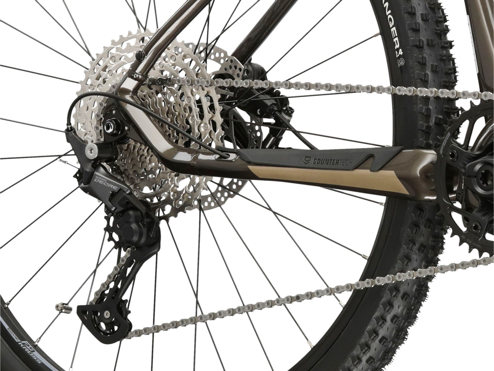 Kross E-Bike »KROSS E-MTB Level Boost 2.0 29" braun«, 11 Gang, Shimano, DEORE M5100, Mittelmotor 250 W