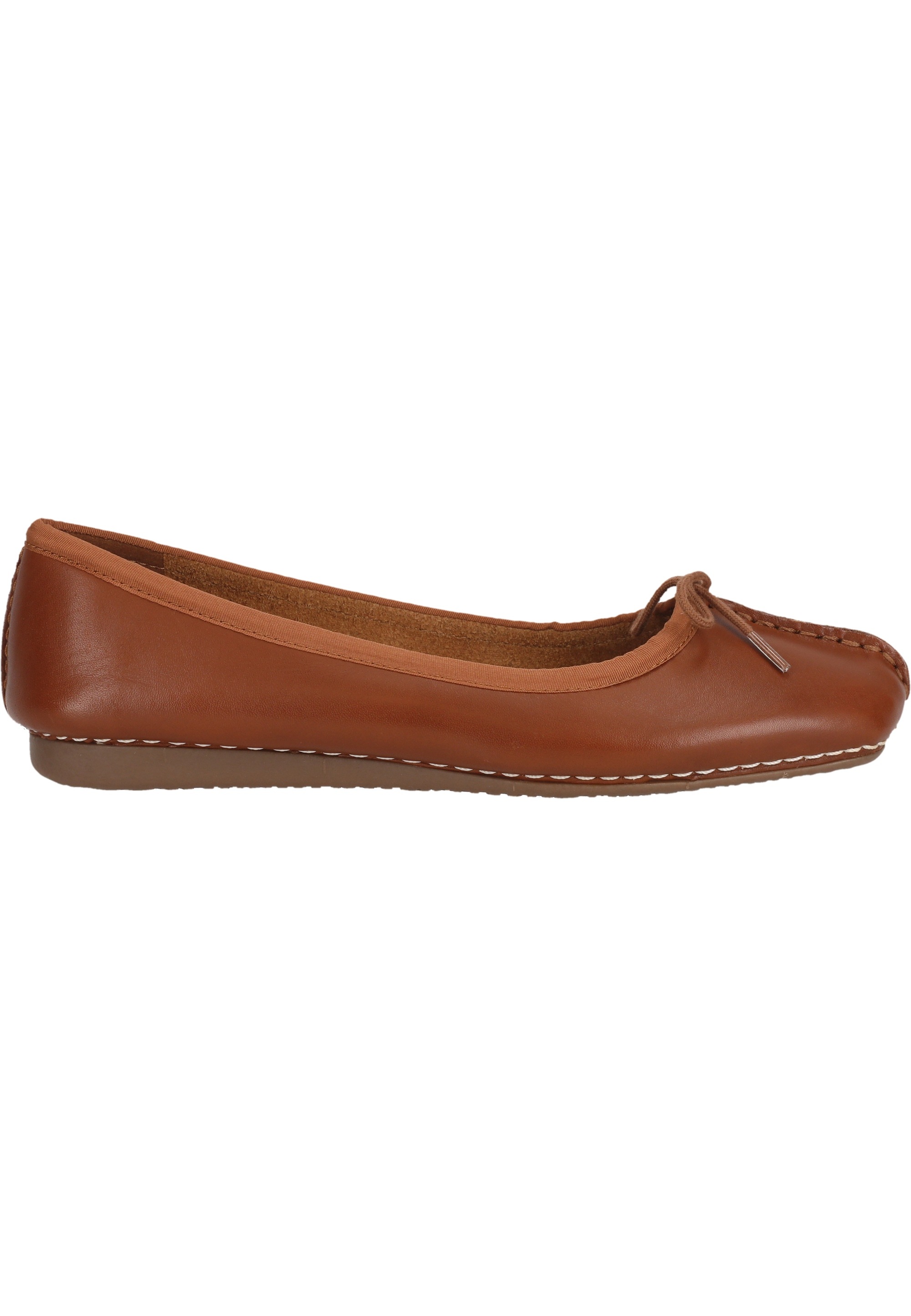 Thumbnail - Clarks Ballerina "Freckle Ice" mit komfortabler Sohle