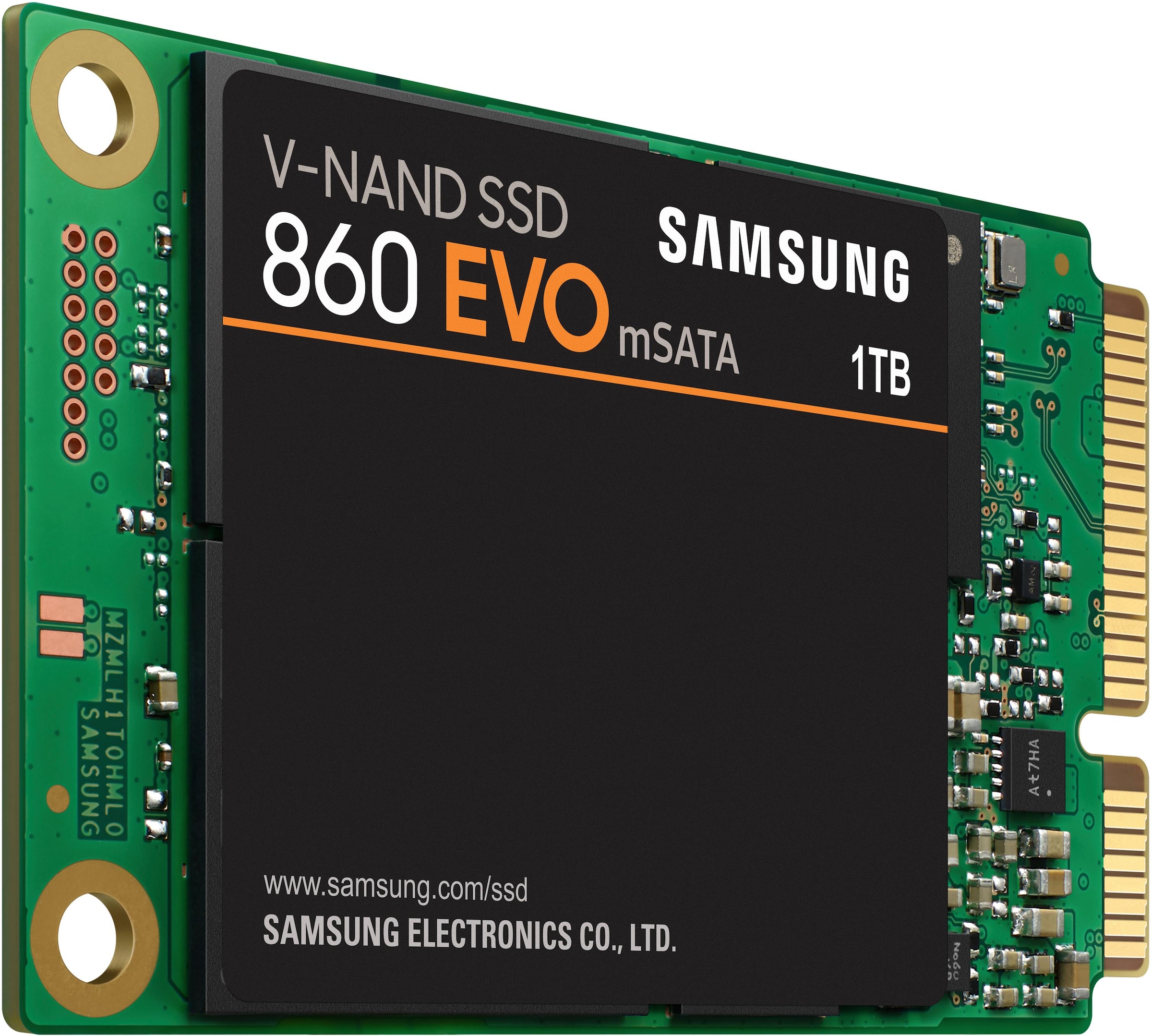 Samsung interne SSD »860 Evo mSATA III SSD«, 2,5 Zoll, Anschluss SATA III