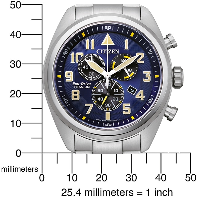 Citizen Chronograph »AT2480-81L«, Armbanduhr, Herrenuhr, Solar, Stoppfunktion