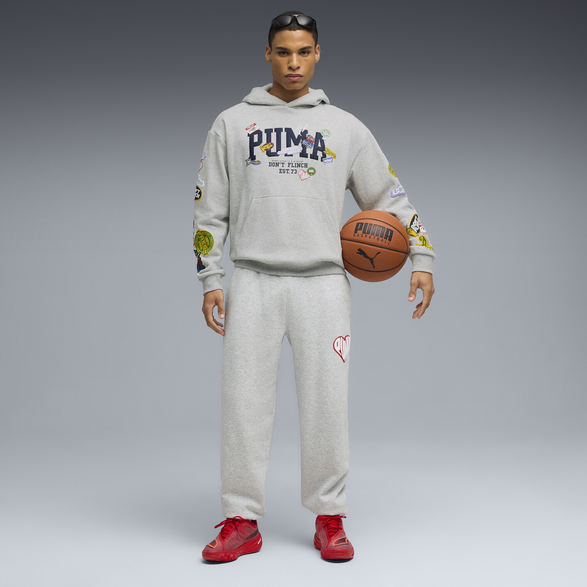 PUMA Sporthose »HooperHotline Jogginghose Herren«