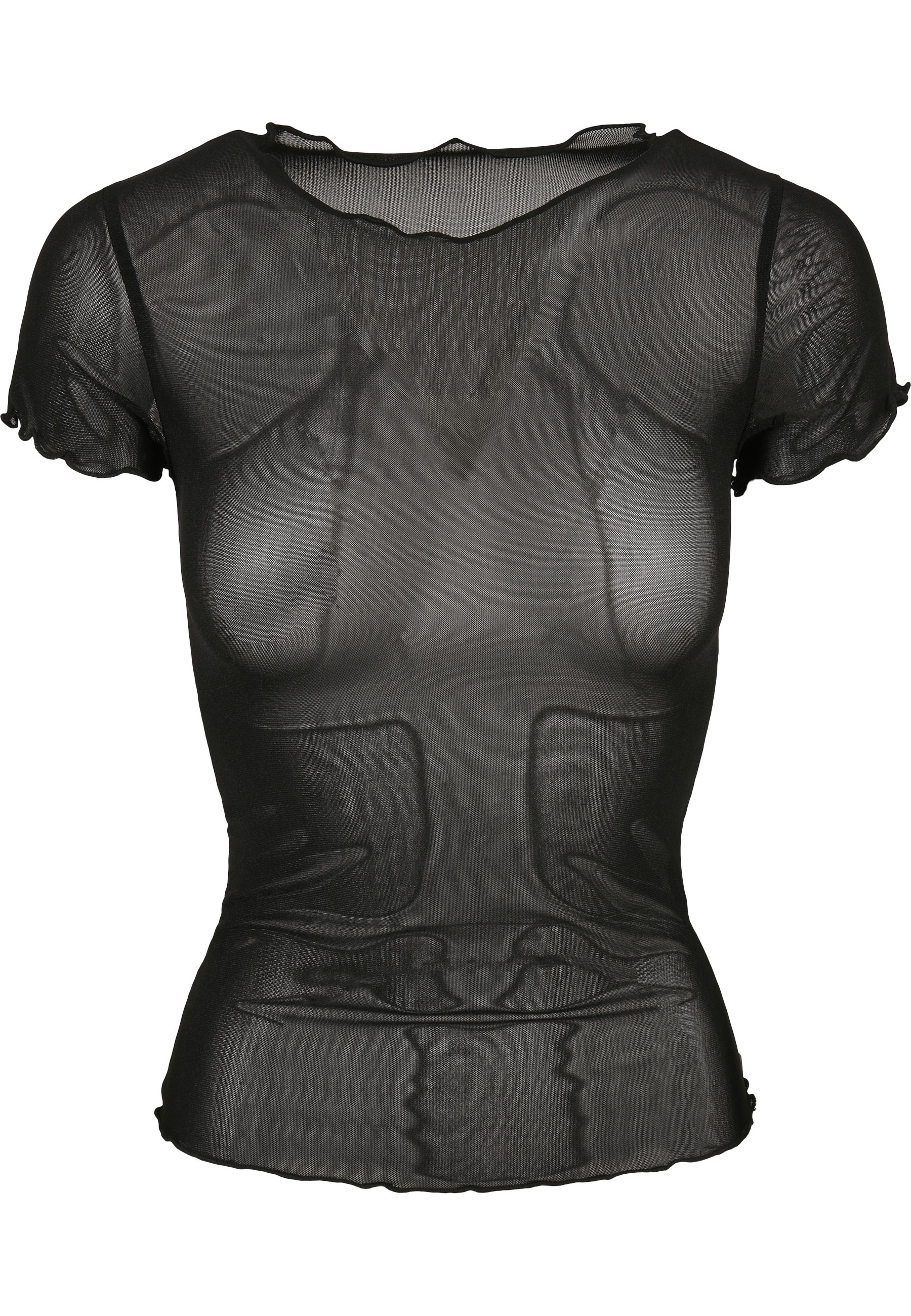 URBAN CLASSICS Kurzarmshirt "Urban Classics Damen Ladies Mesh Tee" 1 Stk. günstig online kaufen
