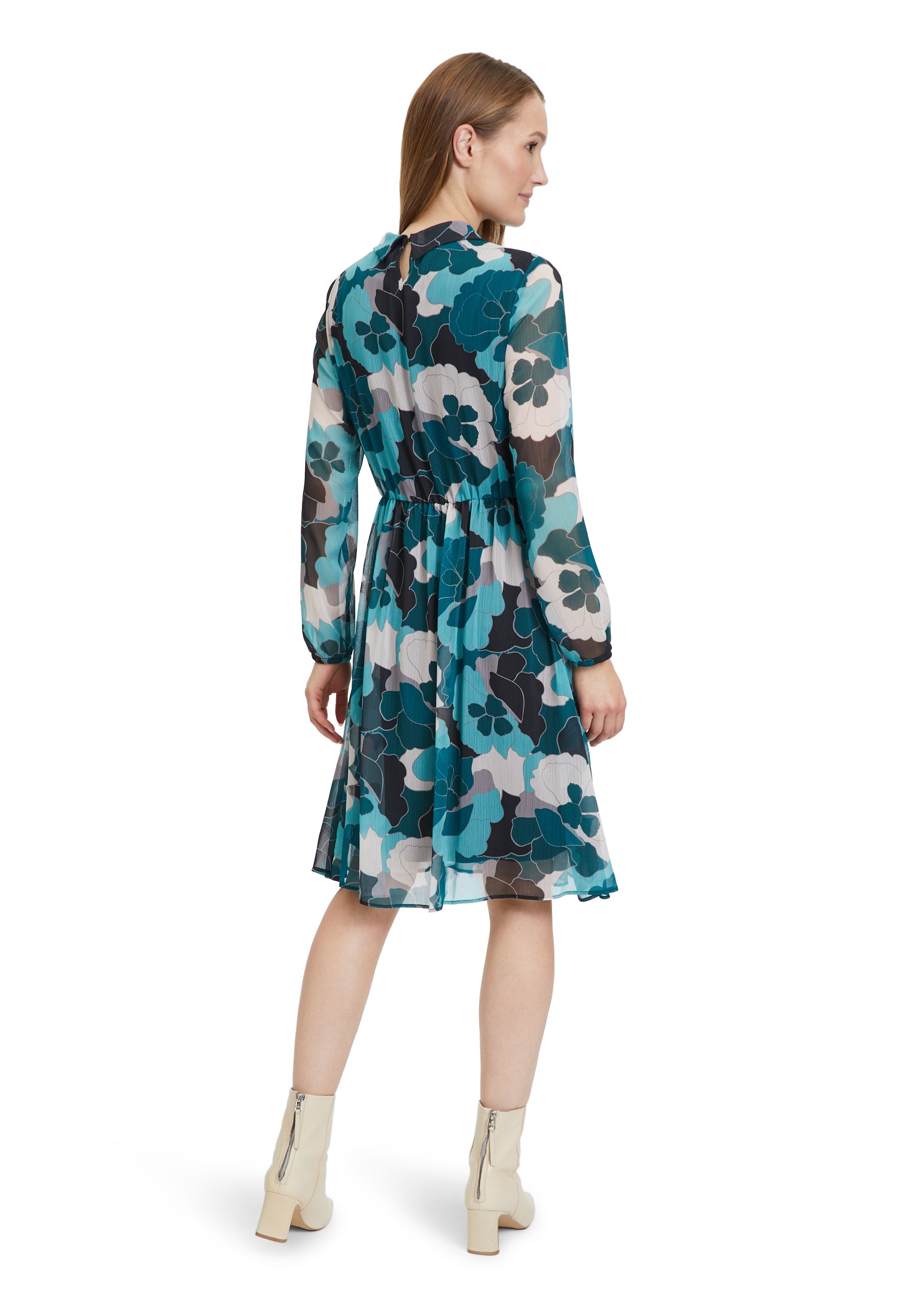 Betty&Co Chiffonkleid »Betty & Co Chiffonkleid langarm«, Druck
