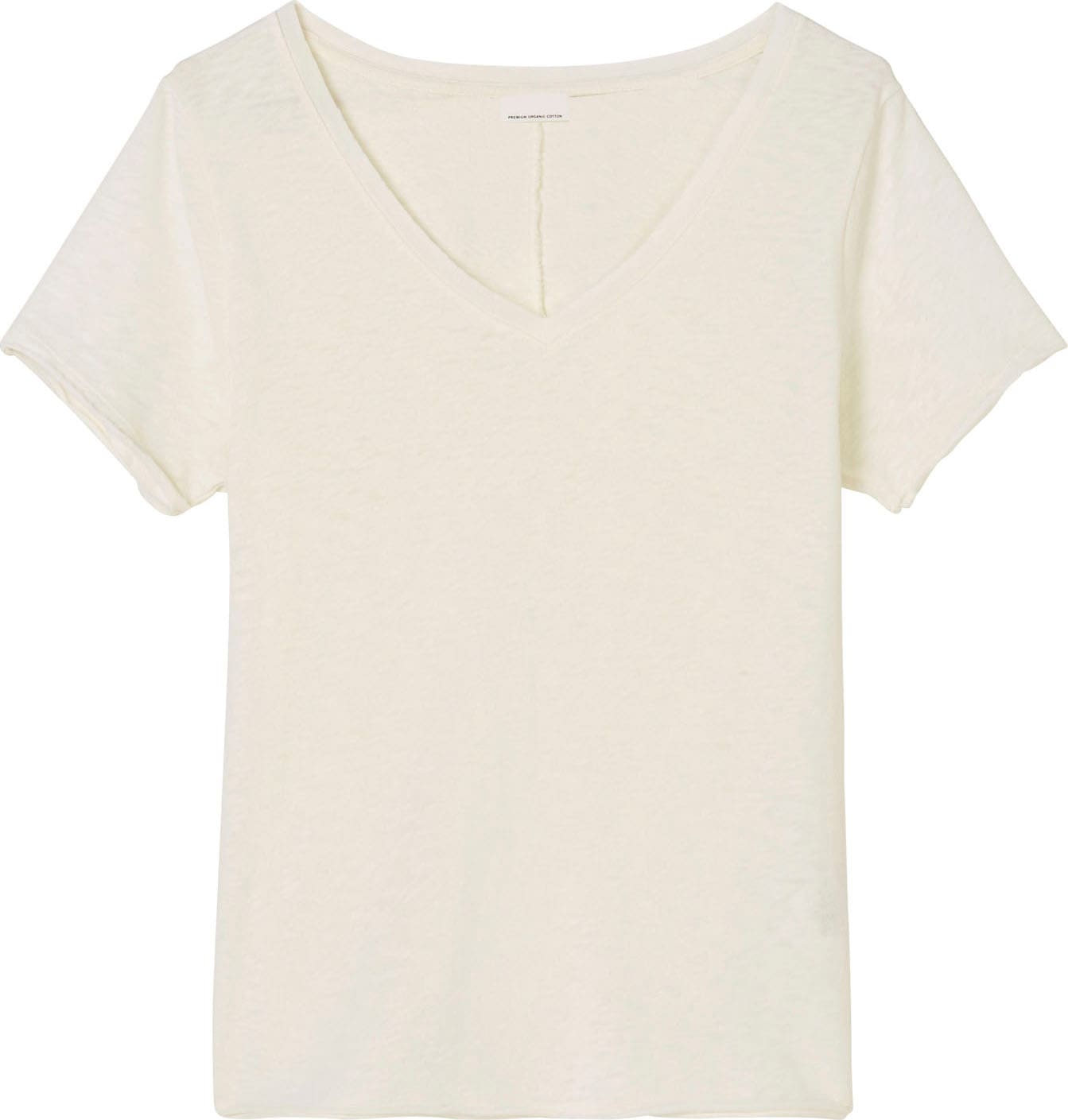 Marc OPolo DENIM T-Shirt, mit abgerundetem V-Neck günstig online kaufen