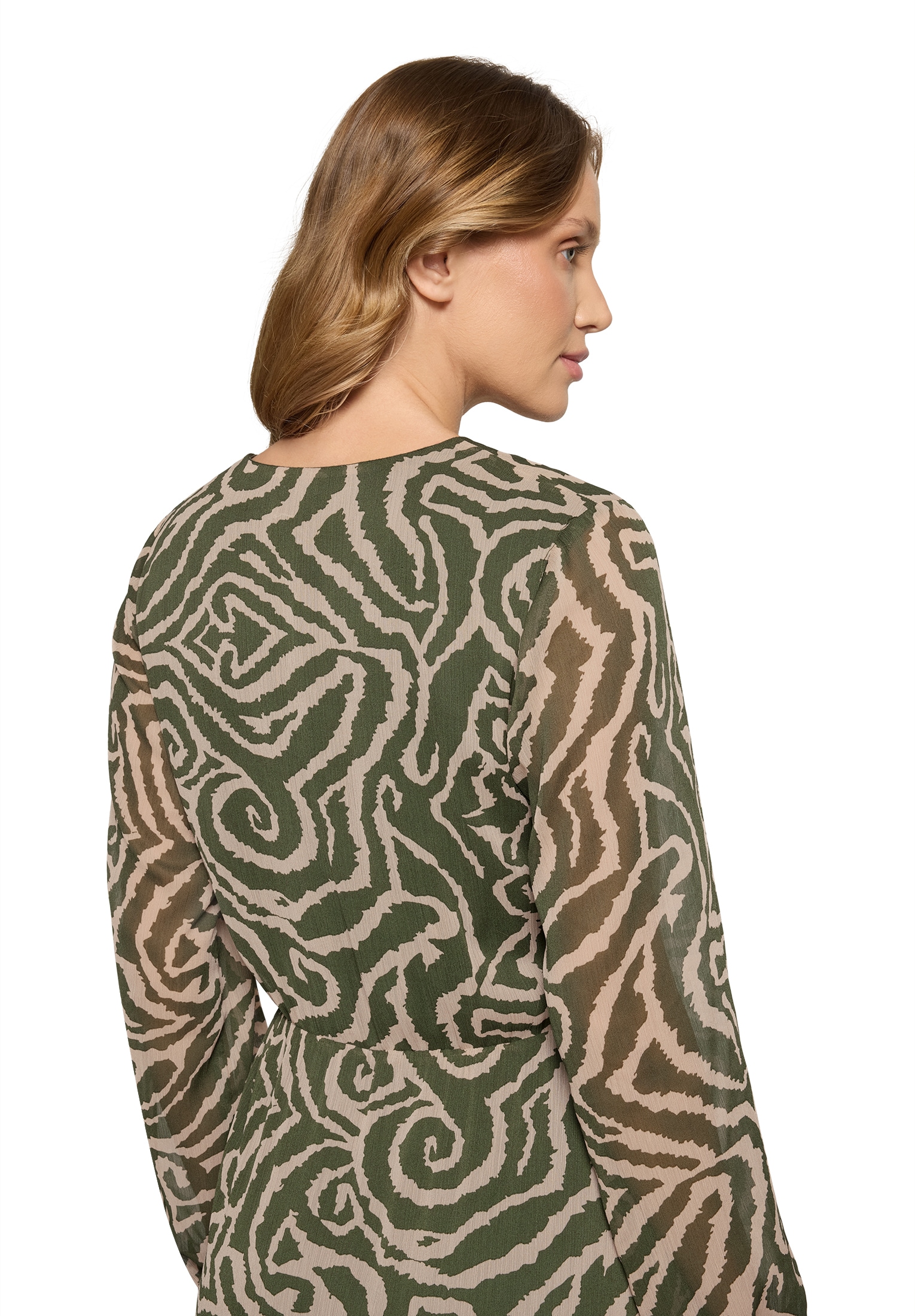 Cartoon Chiffonkleid »Damen mit Muster« Ohne Tasche