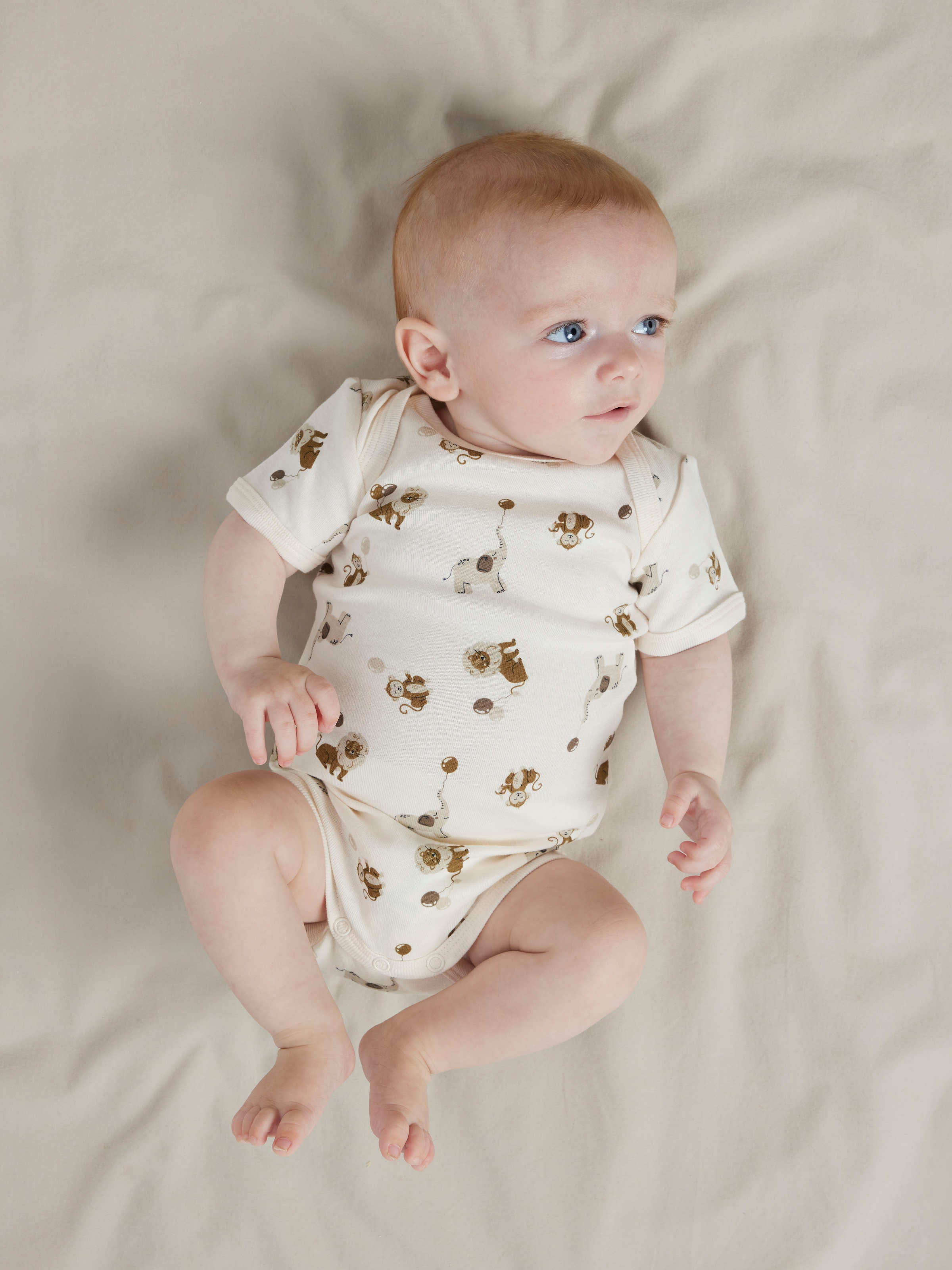 Name It Kurzarmbody »NBNBODY 3P SS ANIMAL NOOS« Packung, 3 tlg.