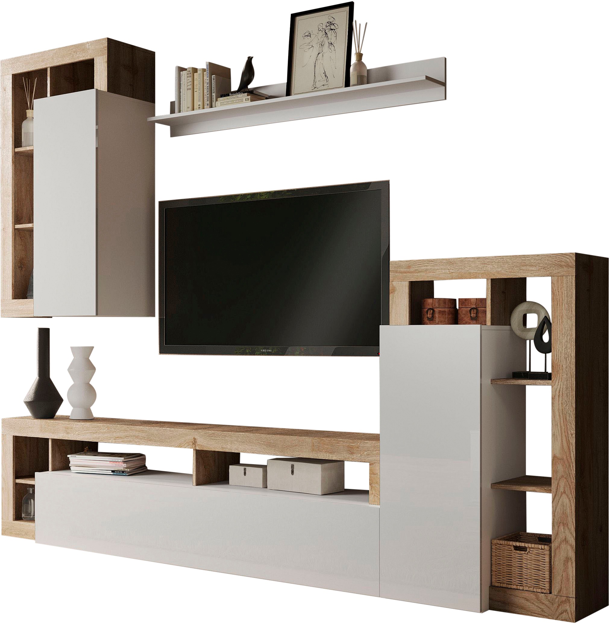 Thumbnail - Home affaire Lowboard "Hamburg, TV-Bank" Breite 210 cm