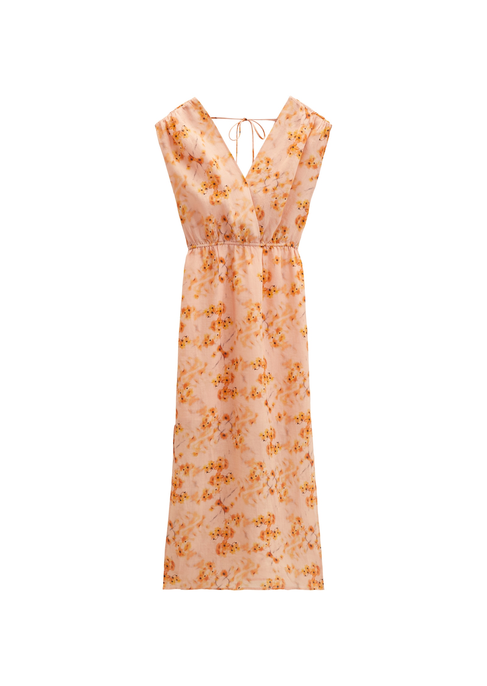 Marc O'Polo Druckkleid »aus weicher Ramiefaser«