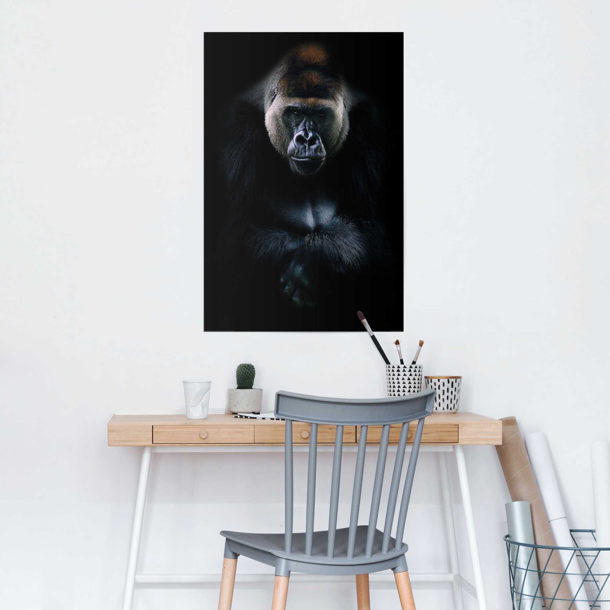 (1 bestellen BAUR Gorilla«, Poster | St.) Reinders! »Gorilla