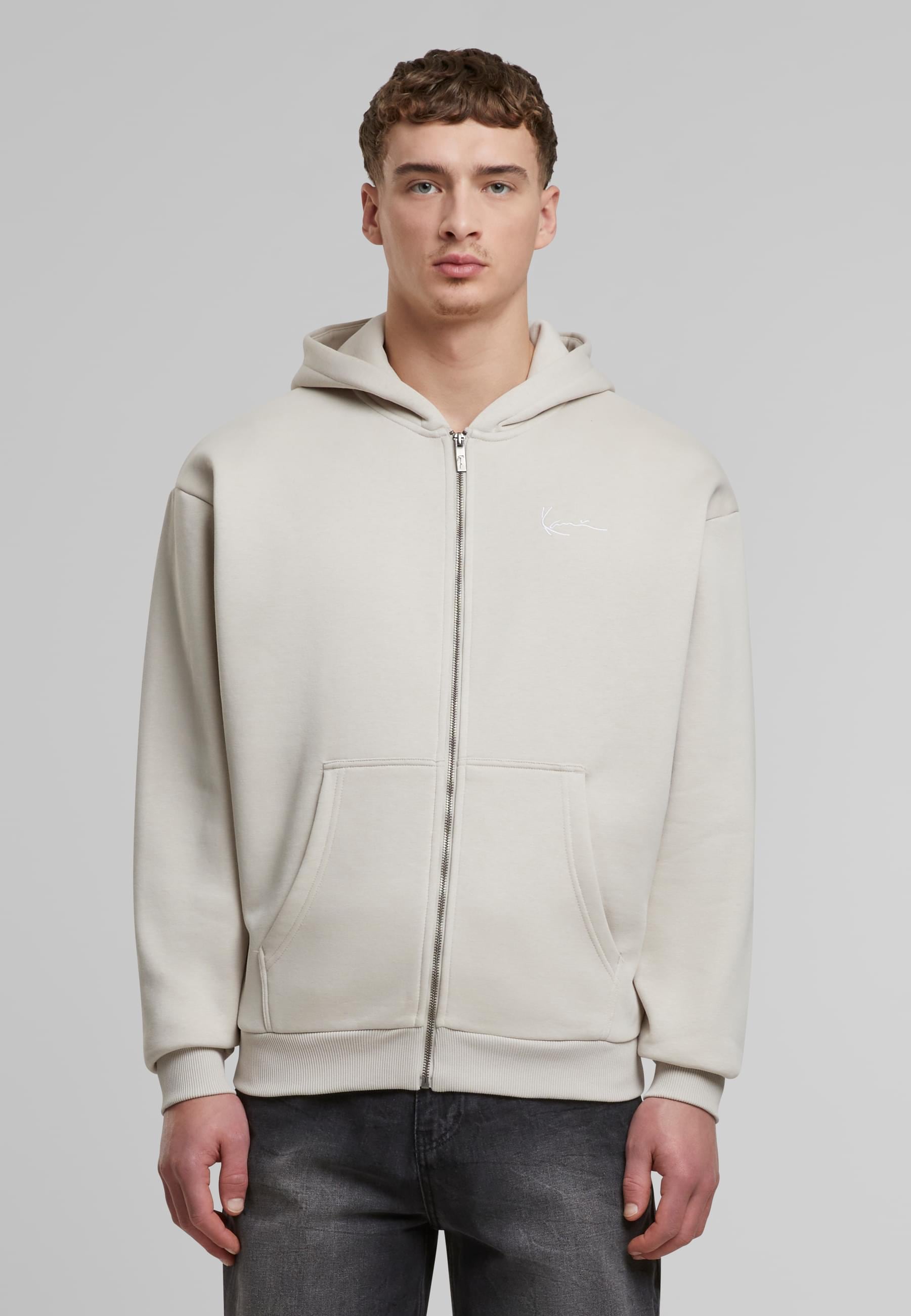 Karl Kani Kapuzensweatshirt »Karl Kani KK Small Signature Essential Ziphoodie«, (1 tlg.)