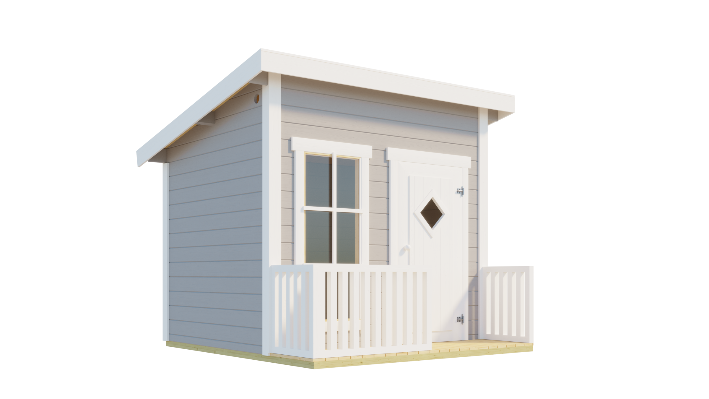 Nordic Holz Spielhaus »FLIPP«, BxTxH: 230x191x188 cm