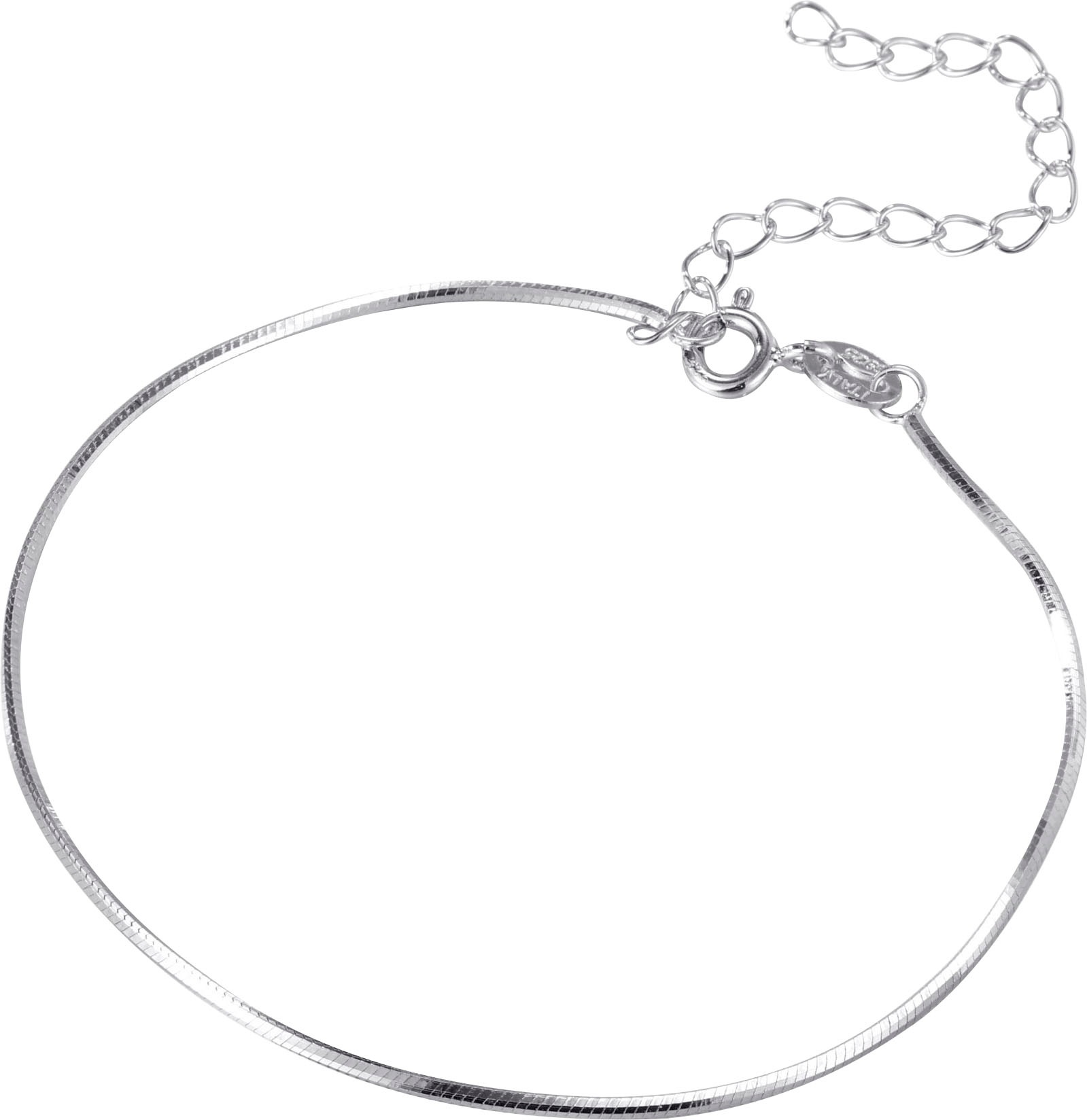 Firetti Silberkette »Schmuck Geschenk Silber 925 Armband Kette Fußkette Bauchkette Omega«, in verschiedenen Längen erhältlich