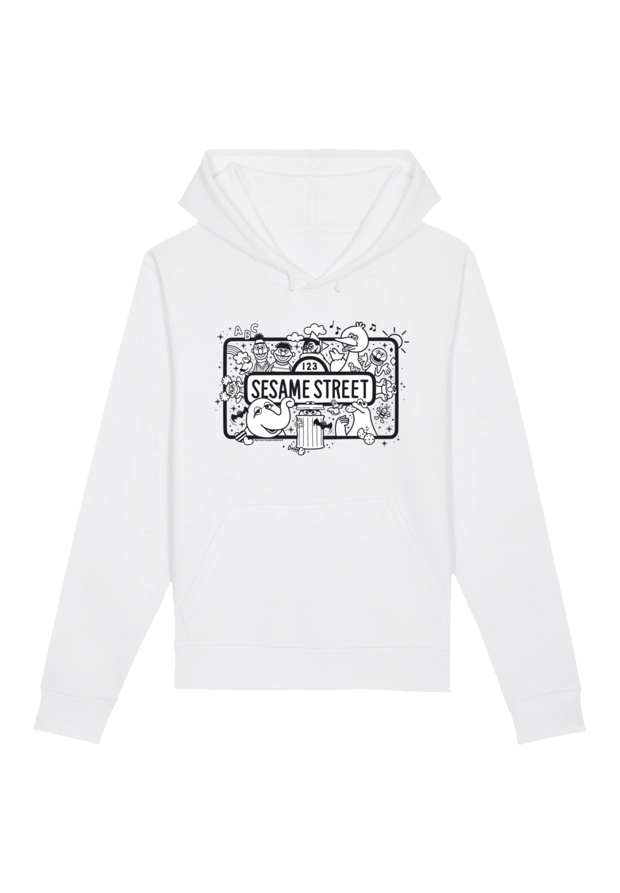 F4NT4STIC Kapuzenpullover "Sesamstraße Sesame Team", Premium Qualität,Nosta günstig online kaufen