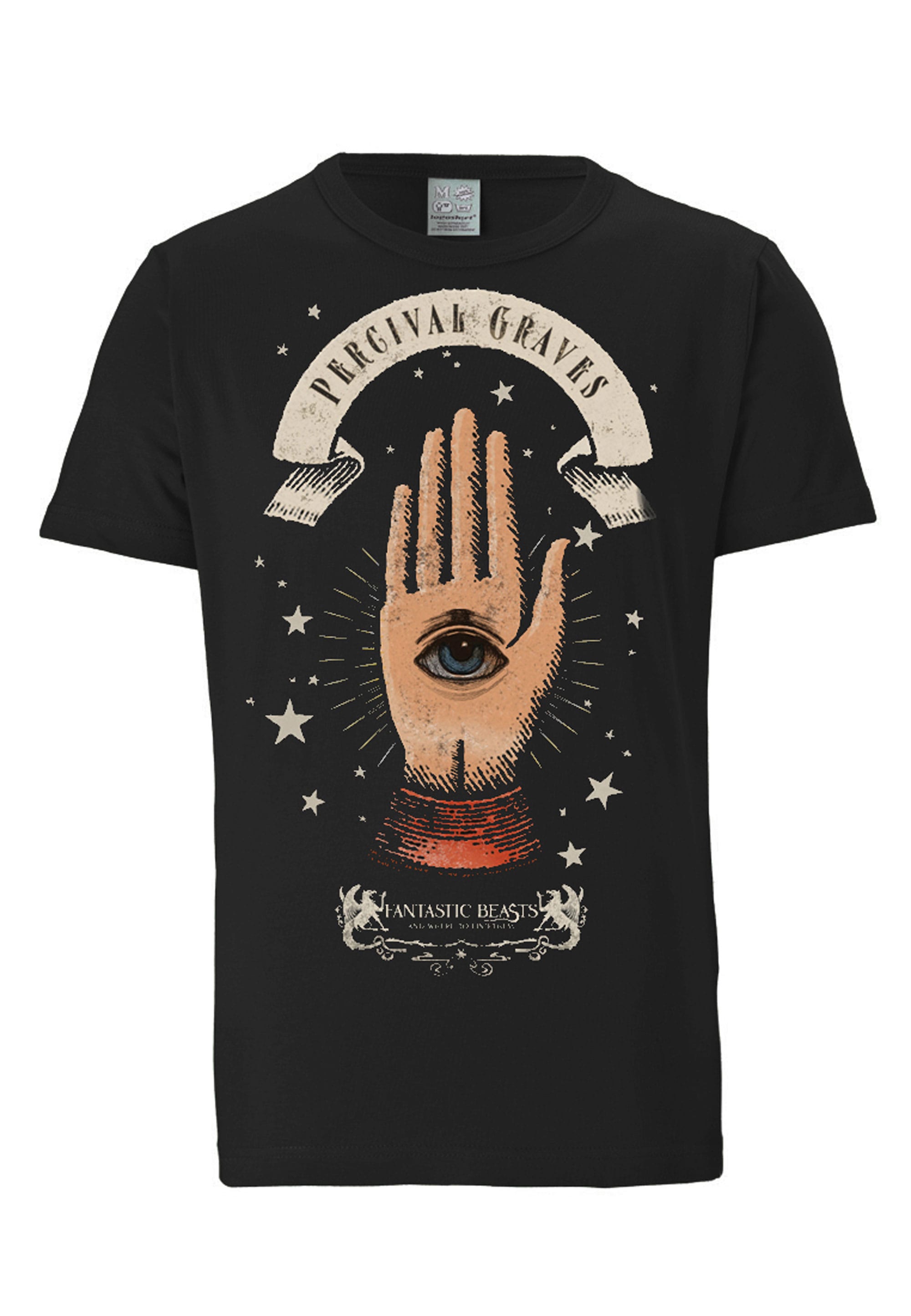 LOGOSHIRT T-Shirt »Fantastic Beasts - Percival Graves«, mit lizenziertem Print