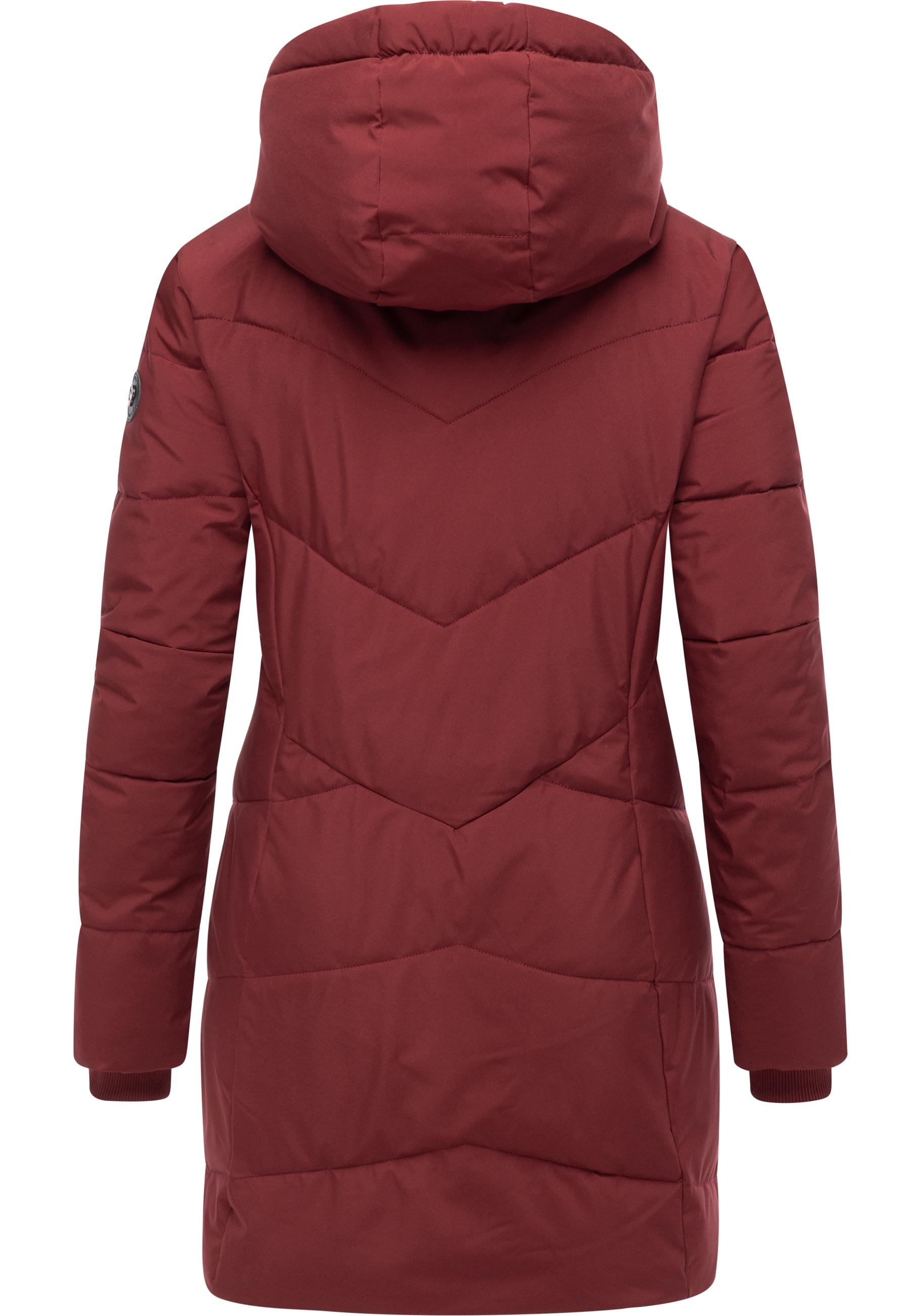Ragwear Steppmantel »Pevilla YOUMODO«, Wasserdichter Damen Winter gesteppter Kurzmantel