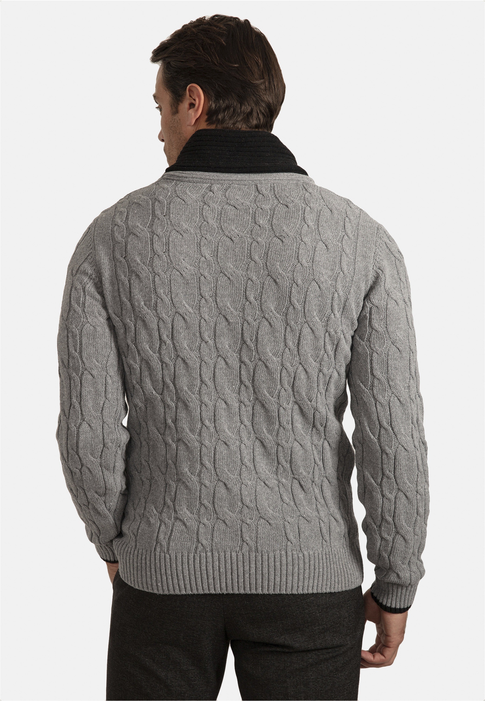 SIR RAYMOND TAILOR Strickpullover »Meribel«, im angesagten Grobstrick-Design