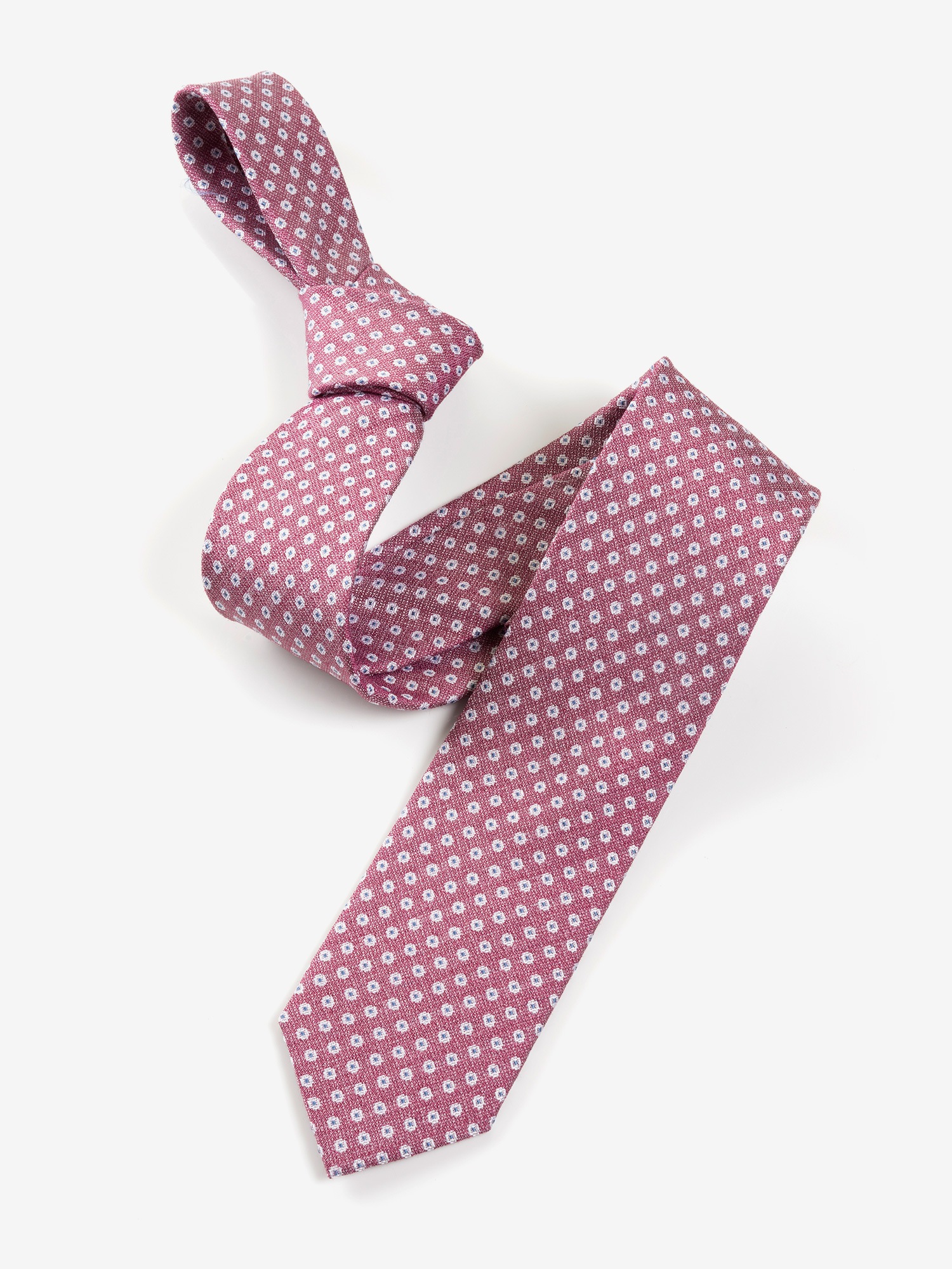 MONTI Krawatte 1 Stk. aus reiner Seide, Punkte-Muster, 6,5 cm breit günstig online kaufen