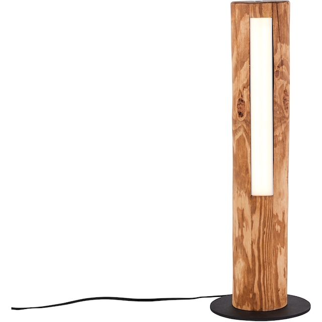 Brilliant LED Tischleuchte »Odun«, 1 flammig-flammig, 46 cm Höhe,  Touchdimmer, 800 lm, warmweiß, Holz/Metall, kiefer gebeizt | BAUR