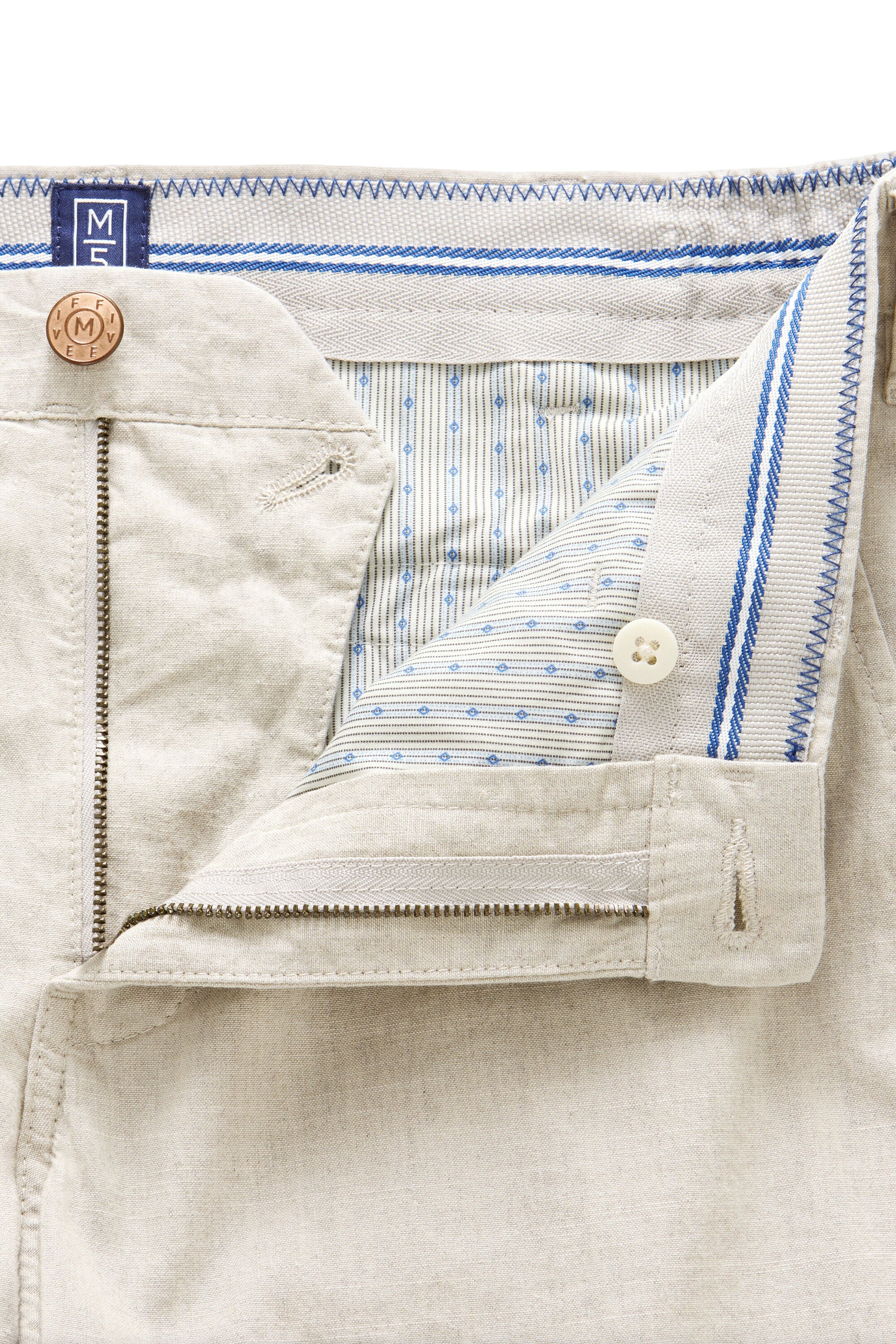MEYER Stoffhose »M5 Short 1-6027«  aus Leinen