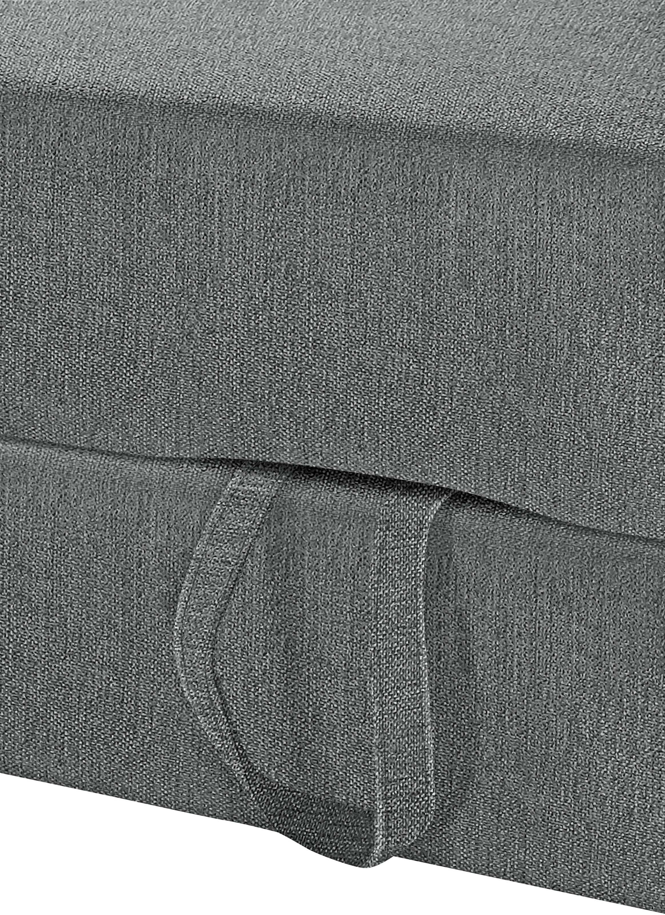 TRENDMANUFAKTUR Ecksofa »Chamber, zeitlos und modern, hoher Sitzkomfort, L-Form«, wahlweise mit Schlaffunktion