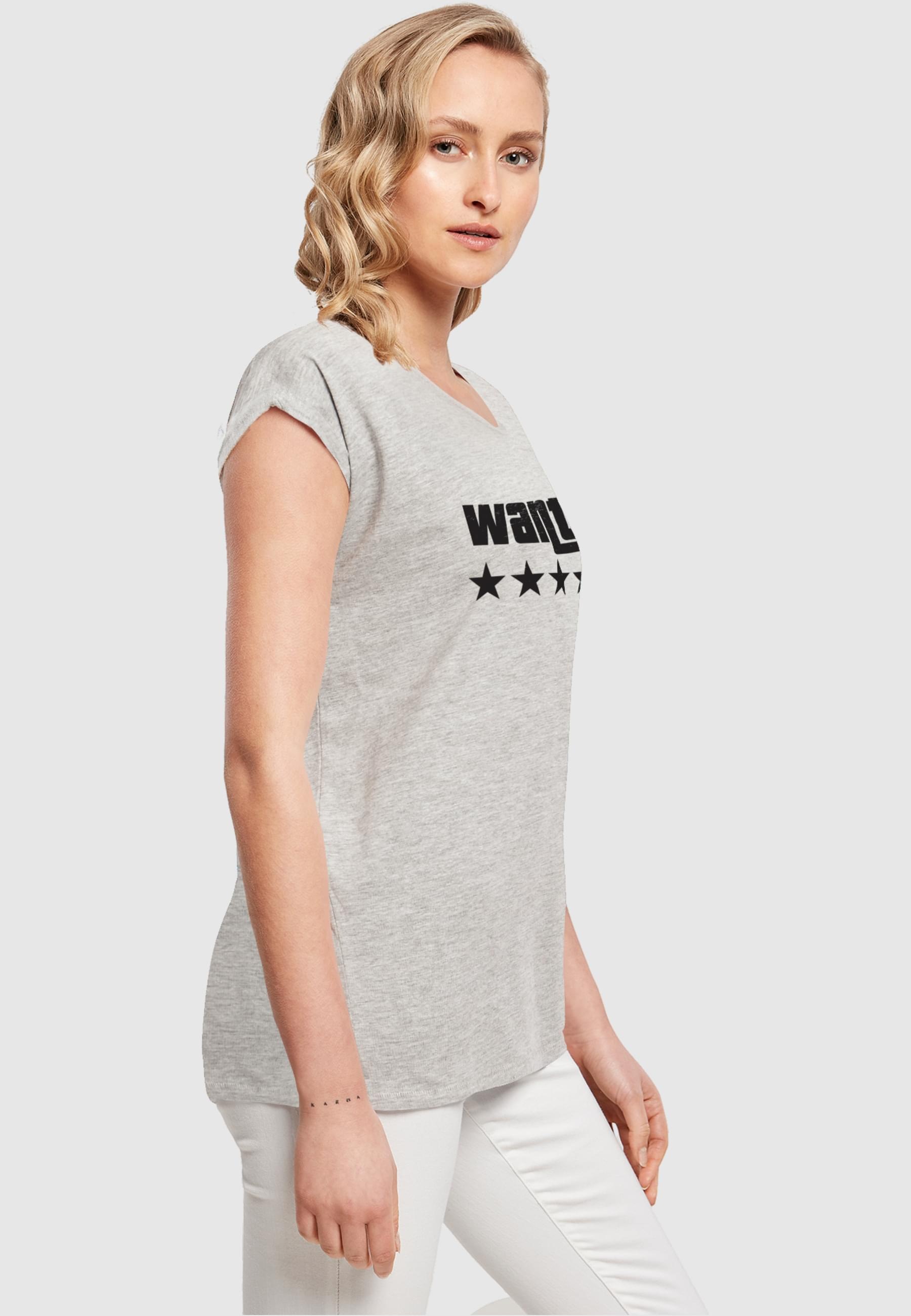 Tee«, Extended »Damen Wanted (1 online Shoulder | Laides BAUR Merchcode kaufen T-Shirt tlg.)