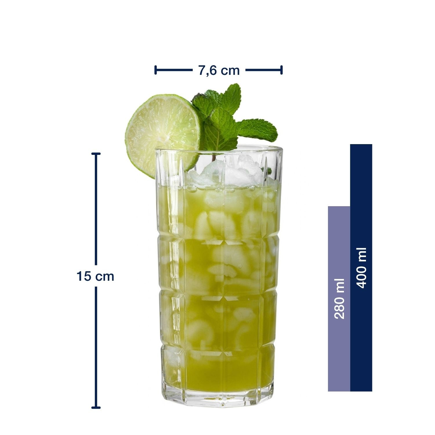 LEONARDO Longdrinkglas »Bargläser SPIRITII NOVA, 4er-Set«