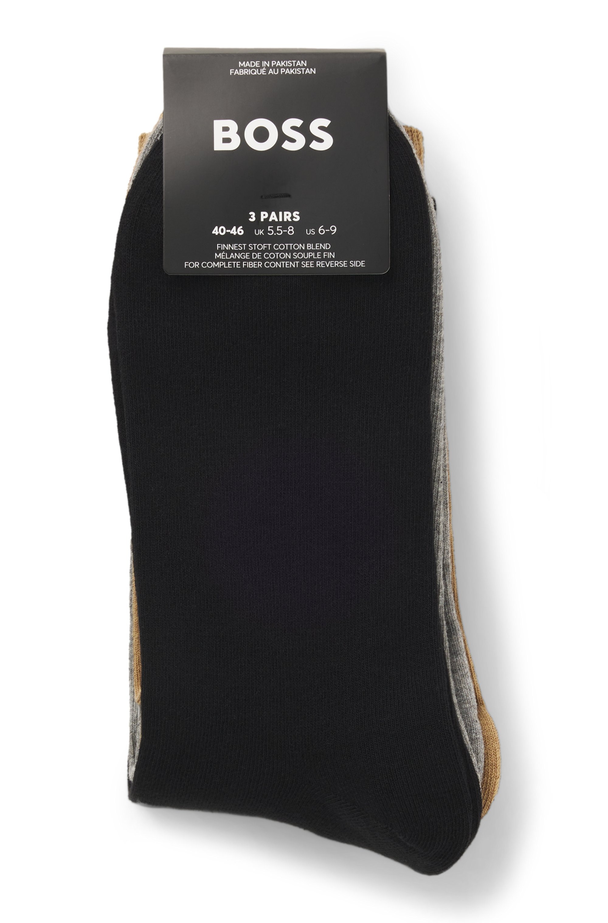 BOSS Socken "GiftSet Uni" Neuheit, in einer Geschenkbox, unifarben günstig online kaufen