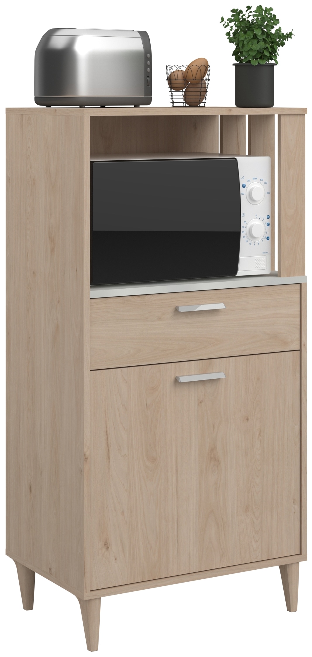 Parisot Schrank-Set »Gala 1«, (Set, 2 St.), dekorative Claustra an den Seiten der oberen Fächer