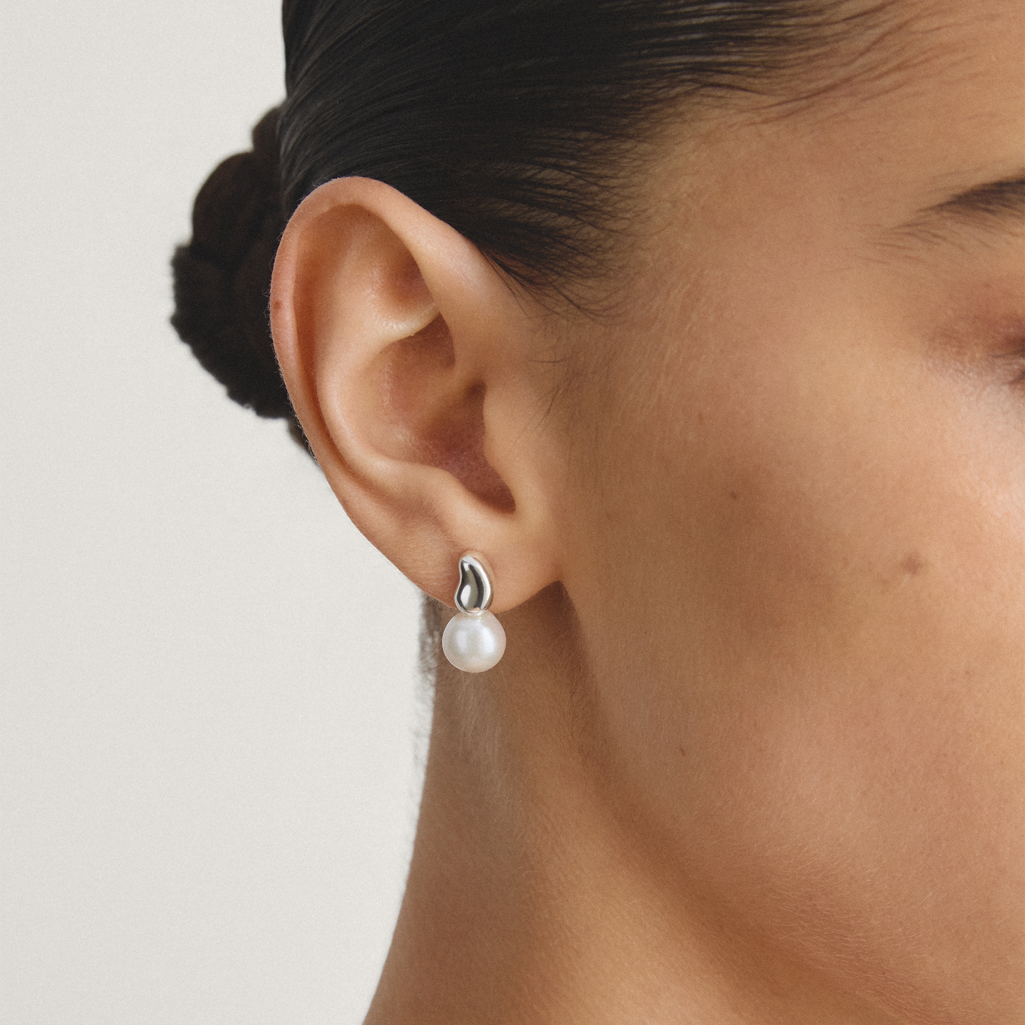 THOMAS SABO Paar Ohrstecker »Bold Elegance Ohrstecker Perle klein« mit Süßwasserzuchtperle