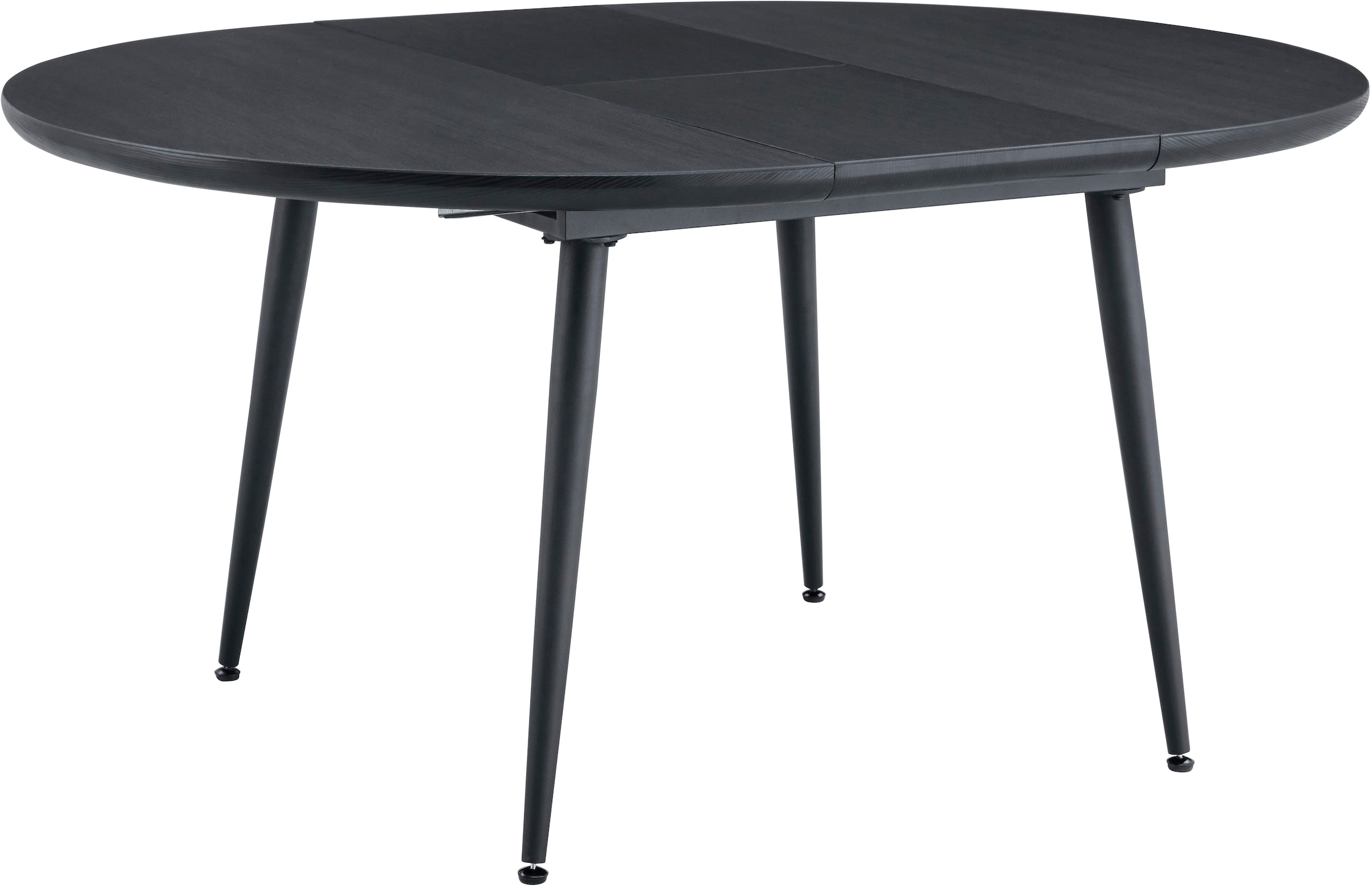 Duo Collection Esstisch »Ausziehtisch Frida«, (1 St.), 1,20m - 1,60m, Wildeichenoptik, stabiles Metallgestell, bis 100 kg