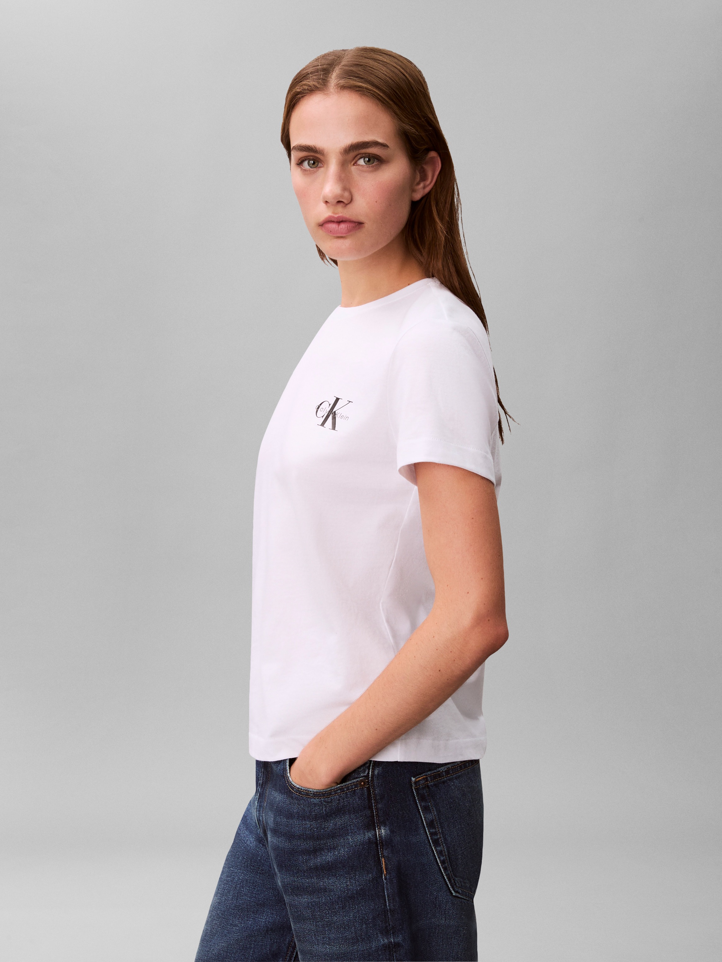 Thumbnail - Calvin Klein Jeans T-Shirt "A- Logo CN 2 Pack Tee", 2 tlg.