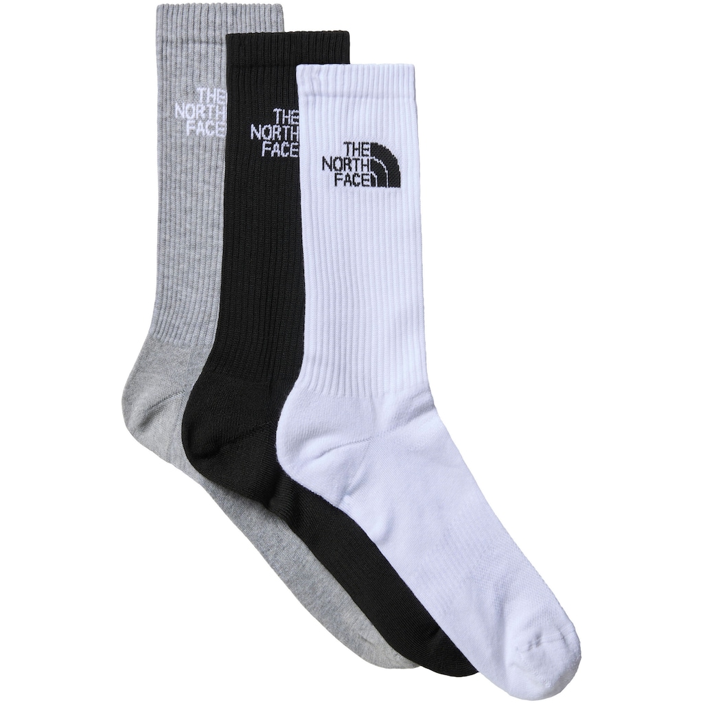 The North Face Sportsocken »MULTI SPORT CUSH CREW SOCK 3P«, (3 Paar)