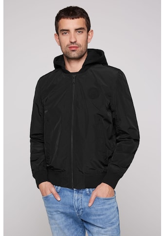 Outdoorjacke, mit Kapuze