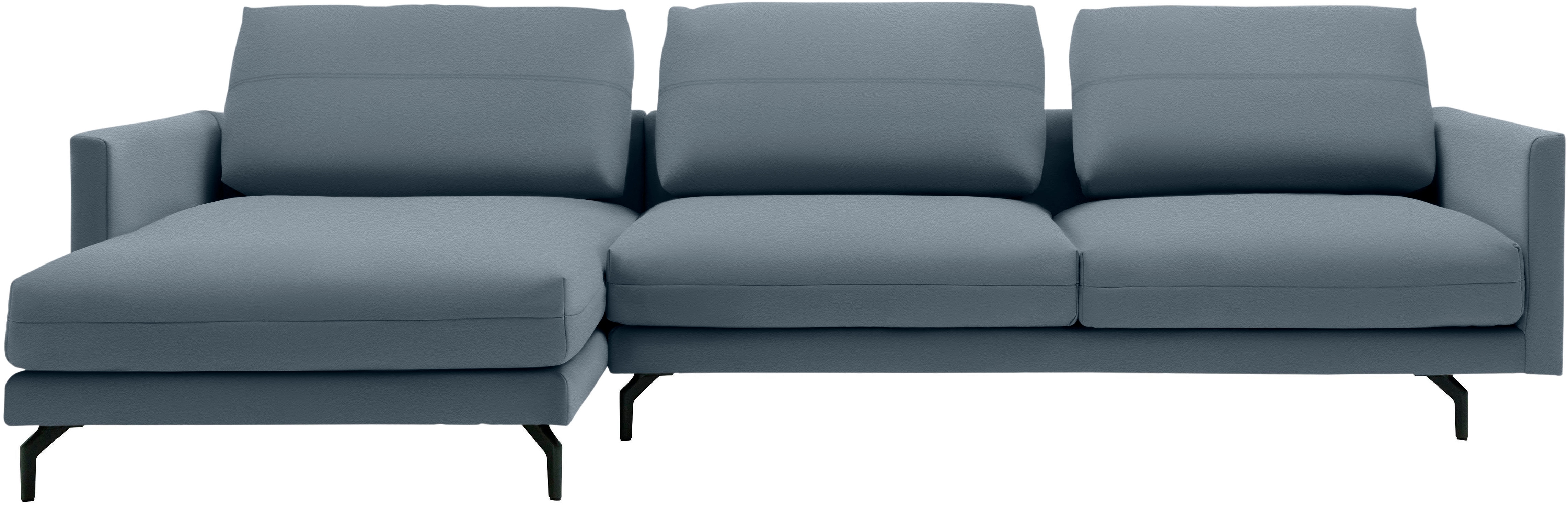 Creation BY ROLF BENZ Ecksofa "CR.414, Designecksofa, Polsterecke, Breite 300cm, L-Form" wahlweise aus feinstem Rindsleder oder hochwertigem Chenille