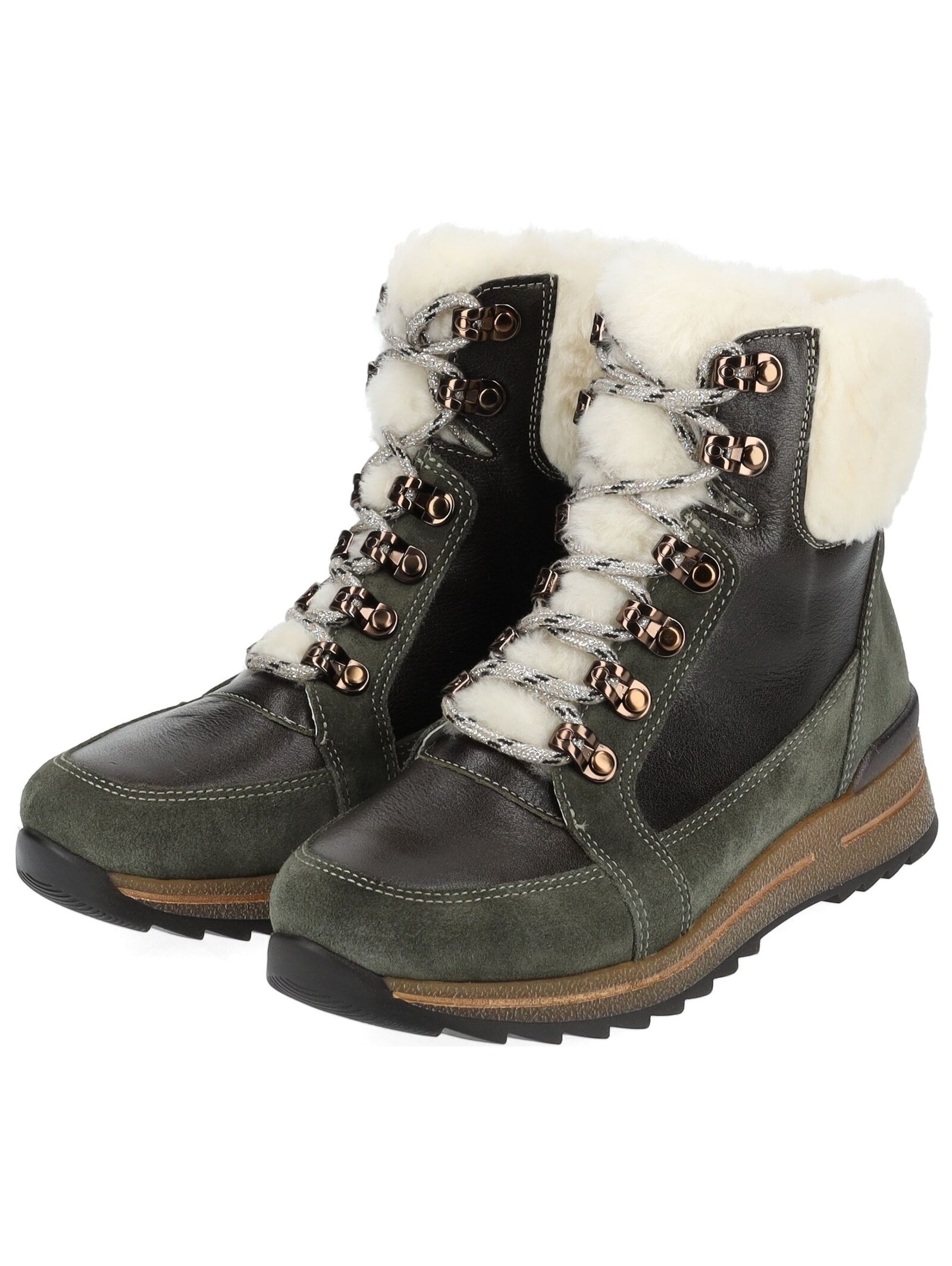 Ara Schnürstiefelette »Ara Stiefelette Leder/Synthetik«