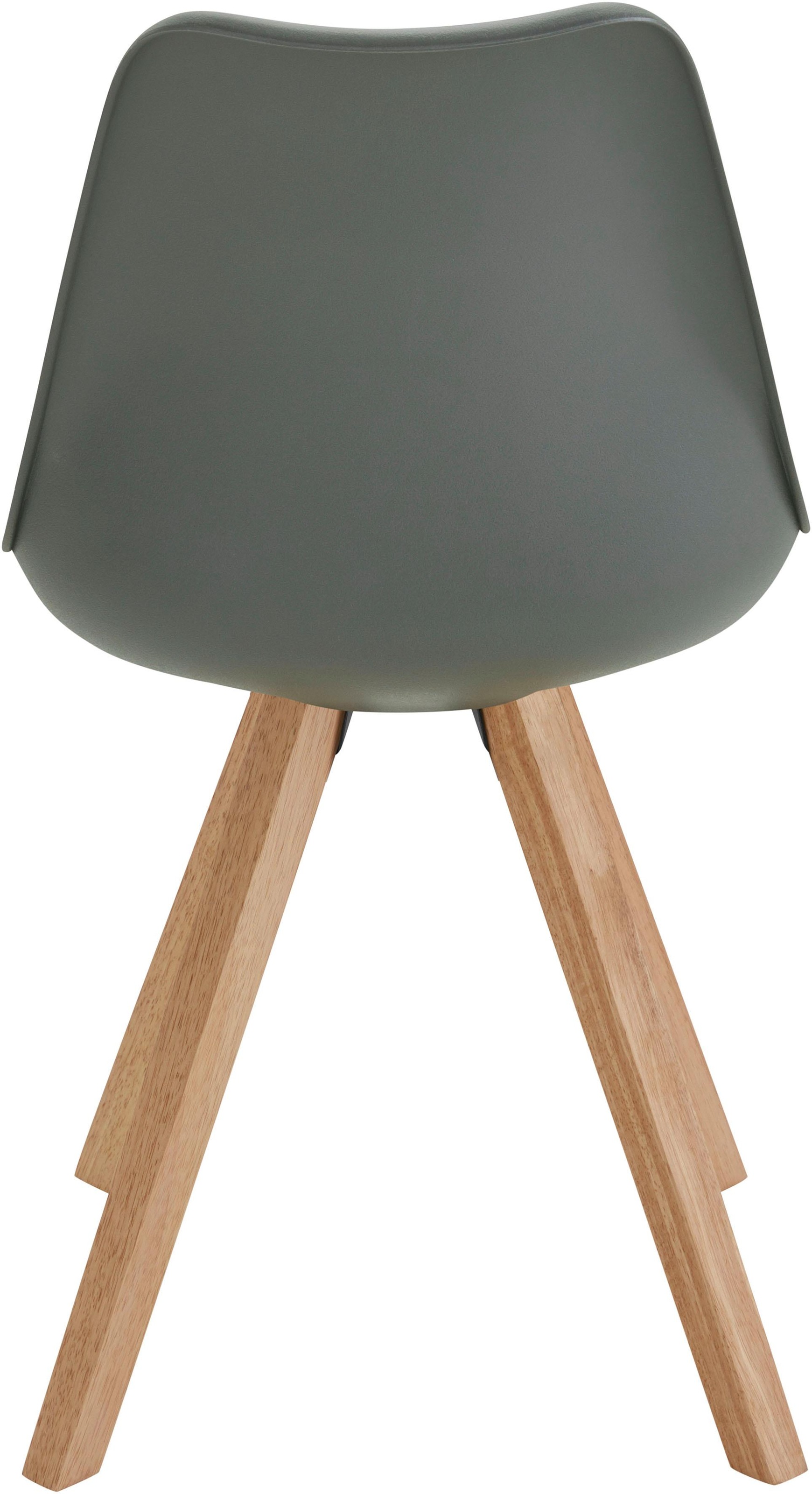 Homexperts Esszimmerstuhl »Kaja«, (Set), 2 St., Kunstleder, Sitzschale mit Sitzkissen in Kunstleder