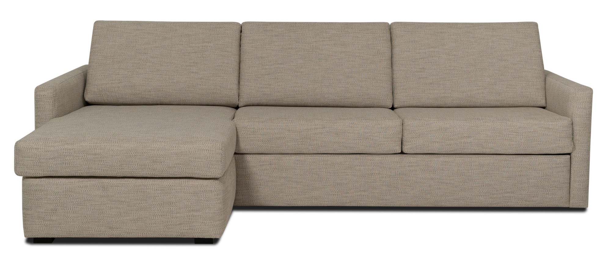 Places of Style Schlafsofa »GOLDPOINT Ecksofa 264 cm, Liegefläche (140/200cm), L-Form,«, Bettfunktion, Bonell-Federkernmatratze und Dauerschläfer-Funktion