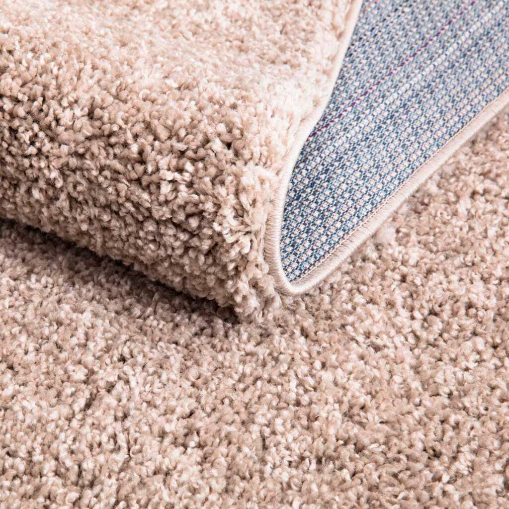 Carpet City Hochflor-Teppich »City Shaggy«, rund, 30 mm Höhe, Teppich Langflor, Uni, Shaggy, flauschig-weich