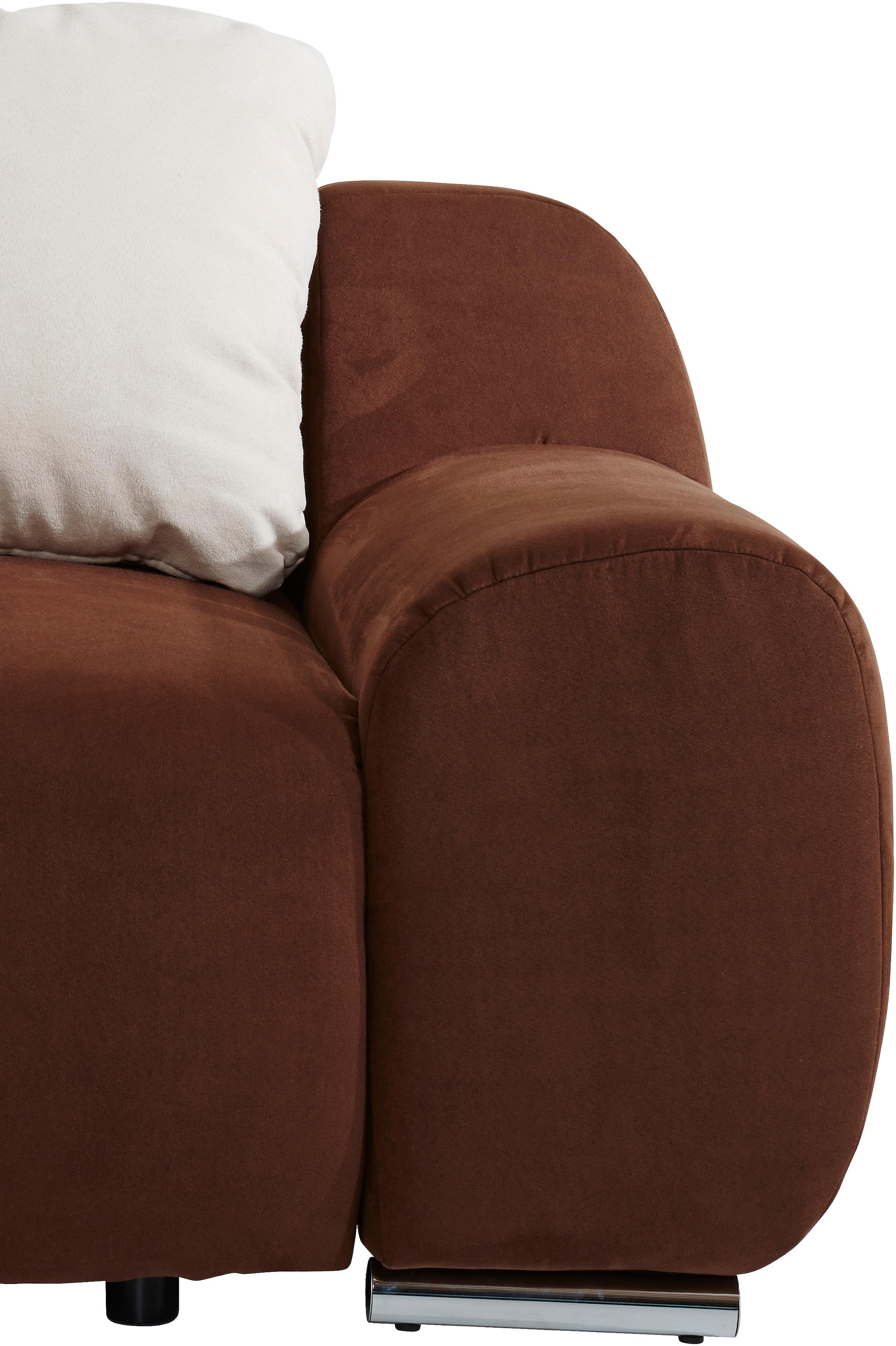 INOSIGN Ecksofa »Bono L-Form«, mit Ottomane, wahlweise mit Bettfunktion