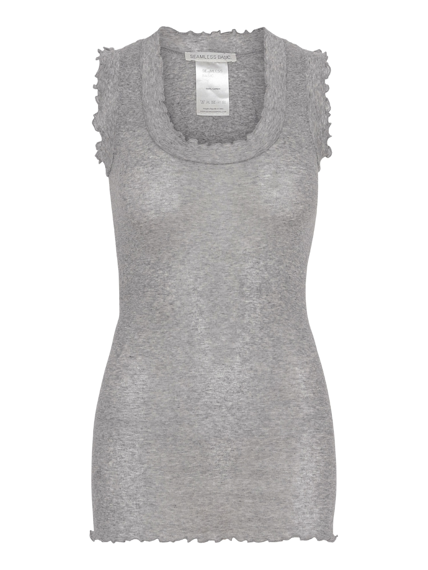 Seamless Basic Funktionstop "Seamless Basic Top Flounce"